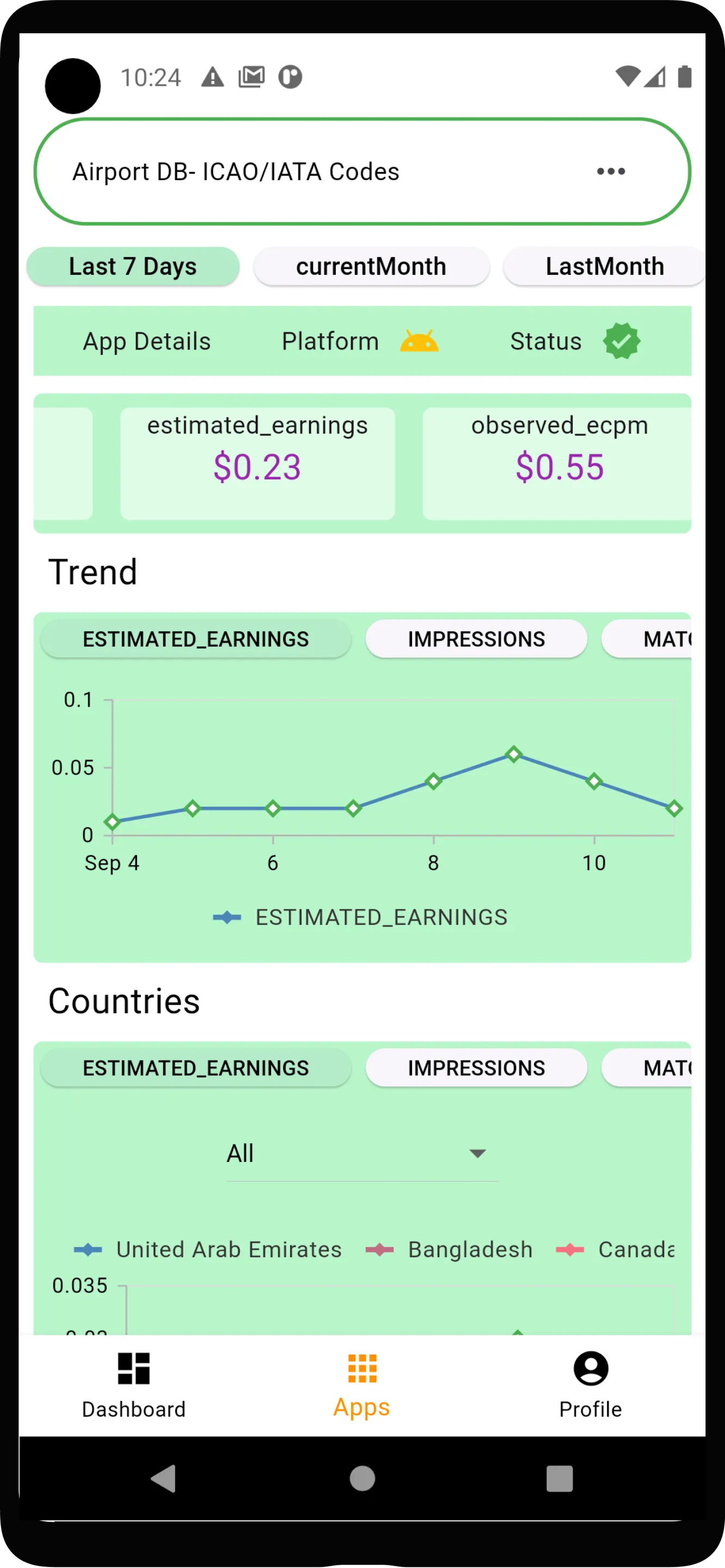 Adm Statistics | Indus Appstore | Screenshot