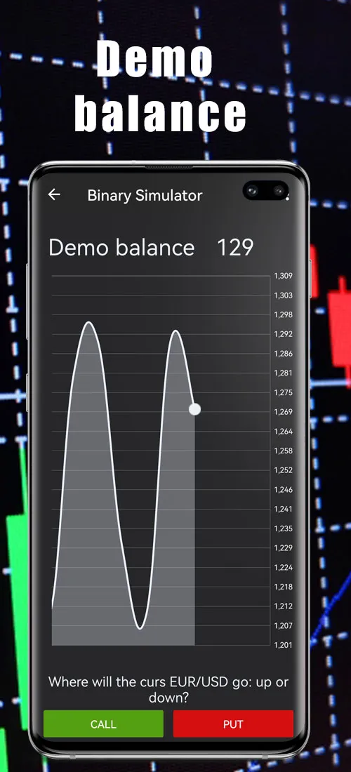 Binary Options Simulator | Indus Appstore | Screenshot