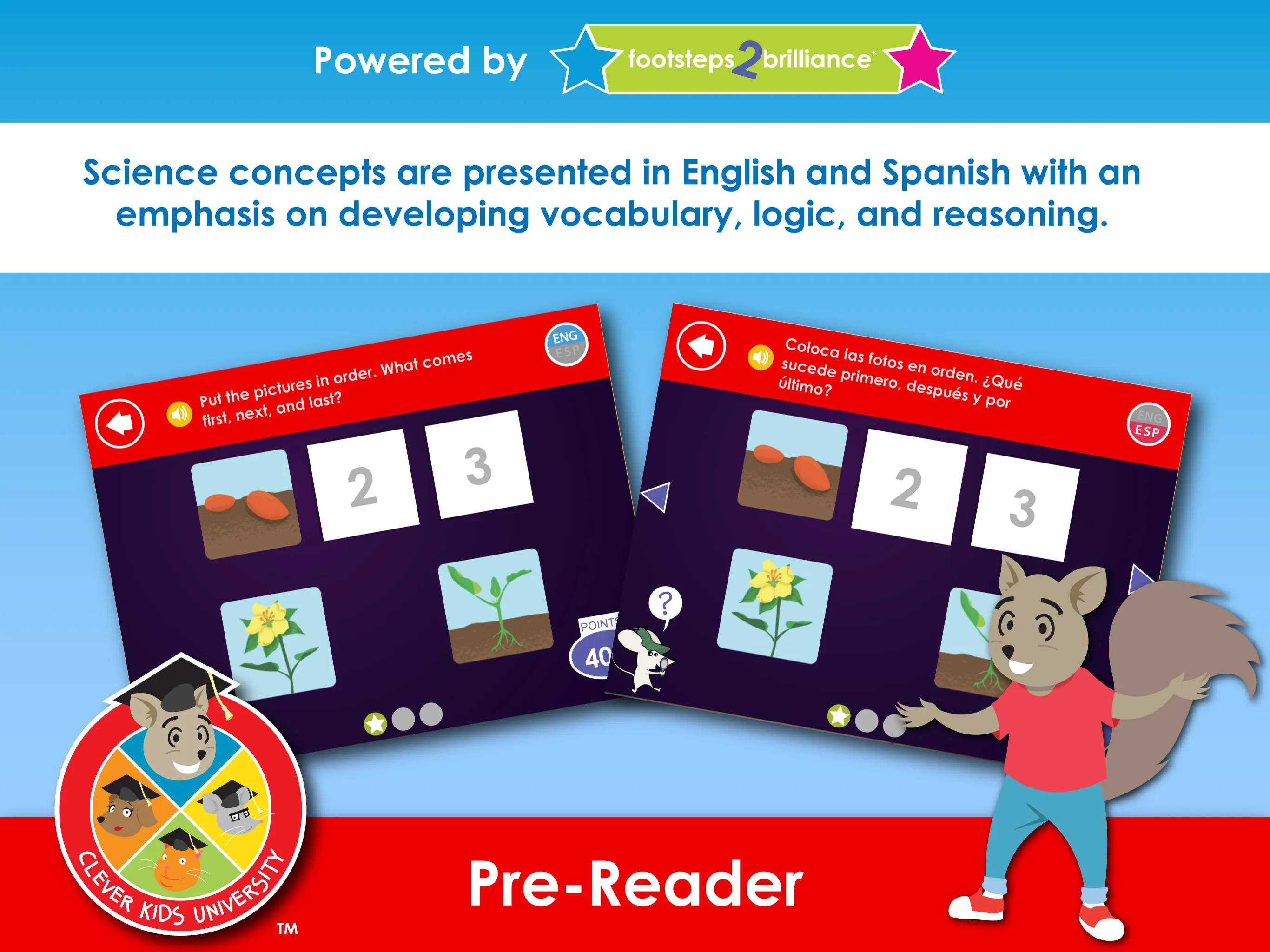 Clever Kids U: Pre-Reader | Indus Appstore | Screenshot