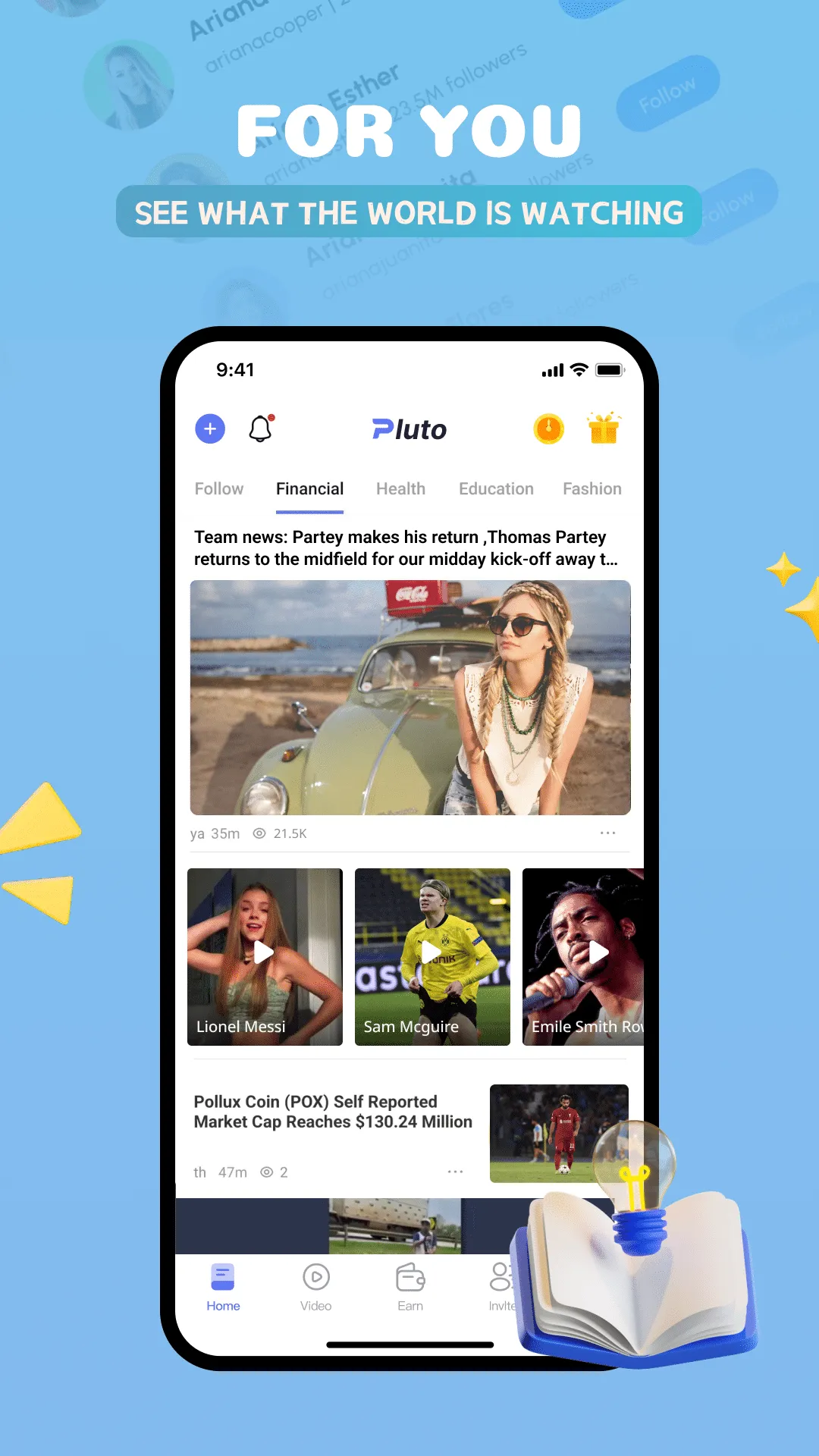 Pluto: Buzz News & Rewards | Indus Appstore | Screenshot
