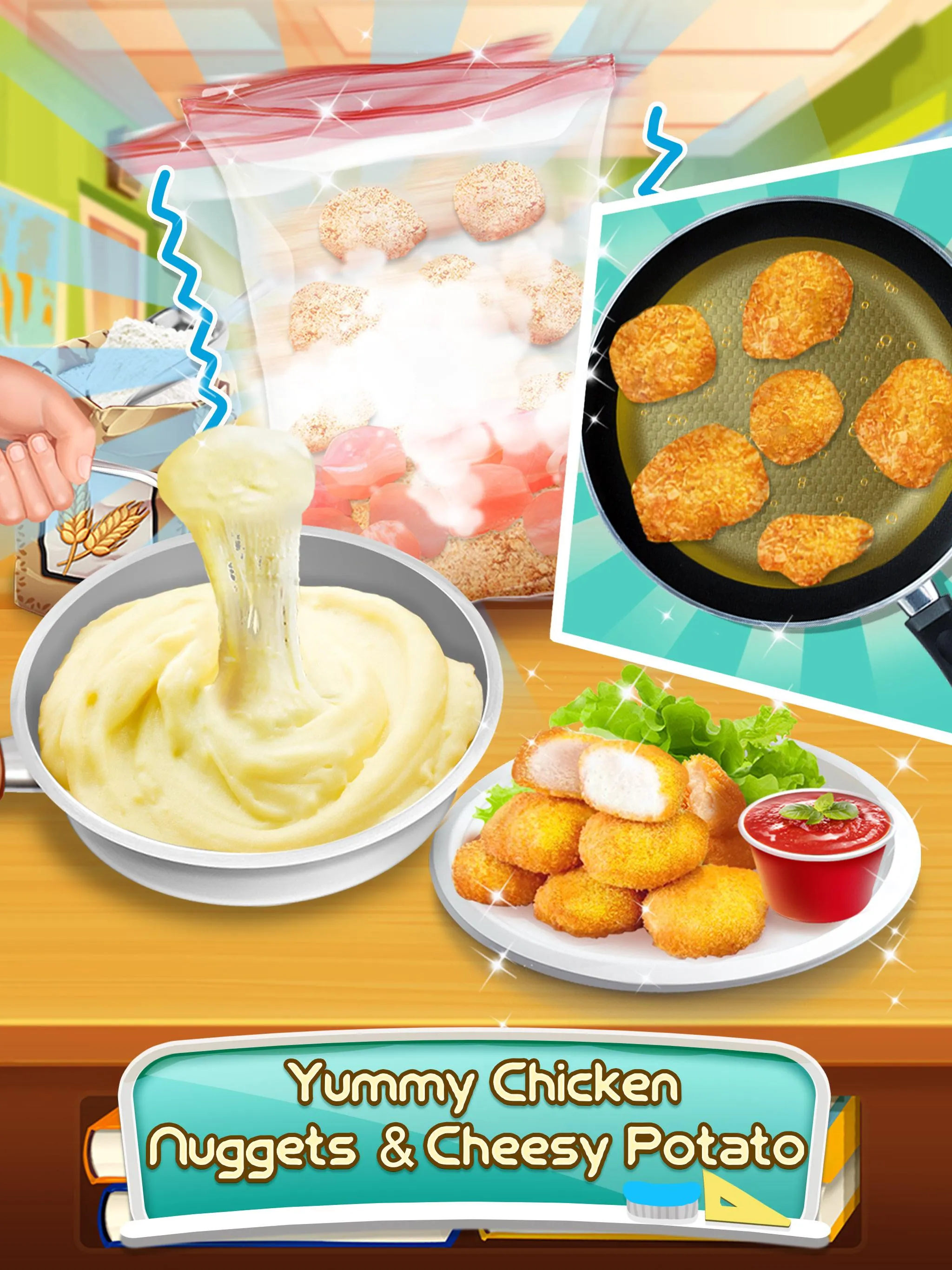 School Lunch Food - Lunch Box | Indus Appstore | Screenshot