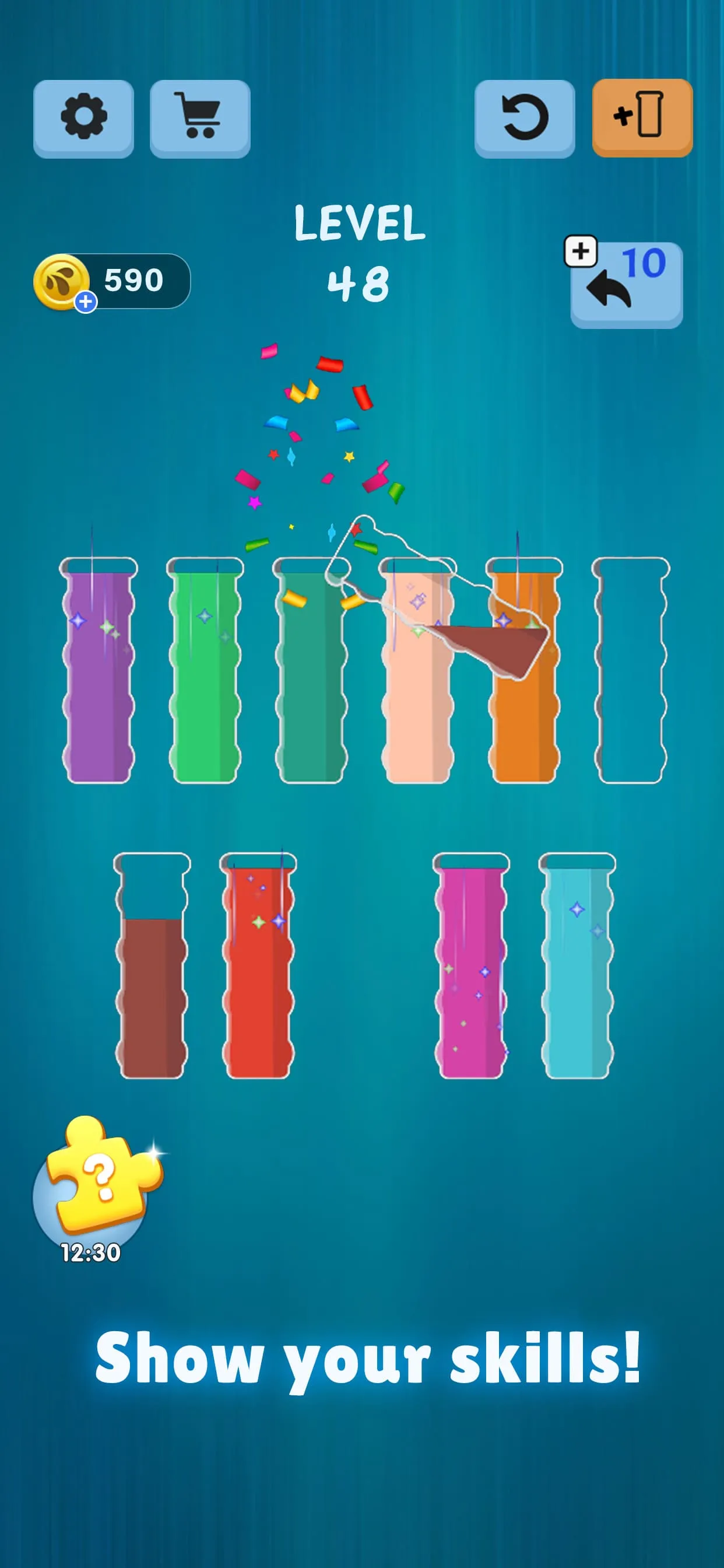 Water Color Sort | Indus Appstore | Screenshot