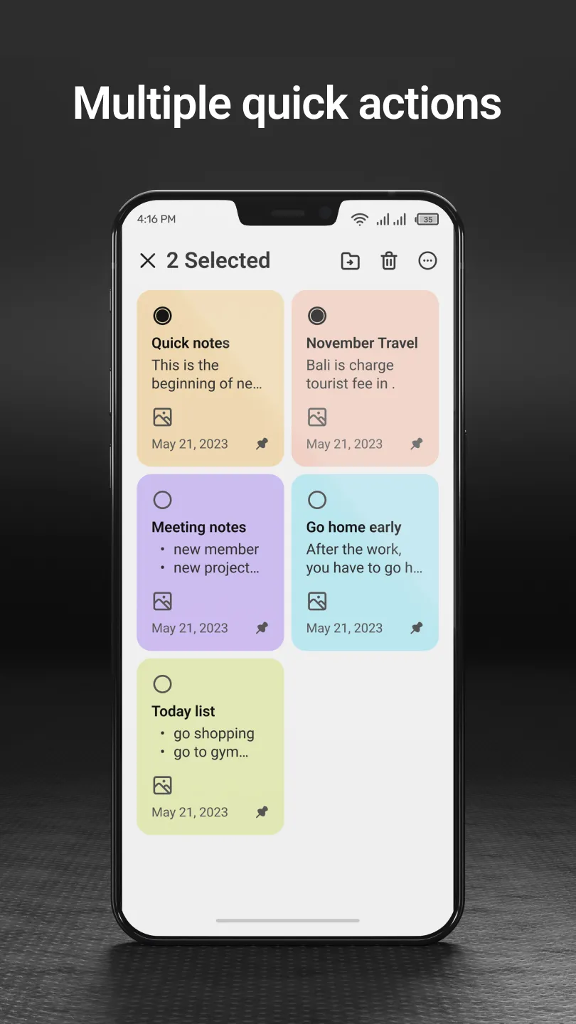 NoteMe: Easy Notepad, Notebook | Indus Appstore | Screenshot