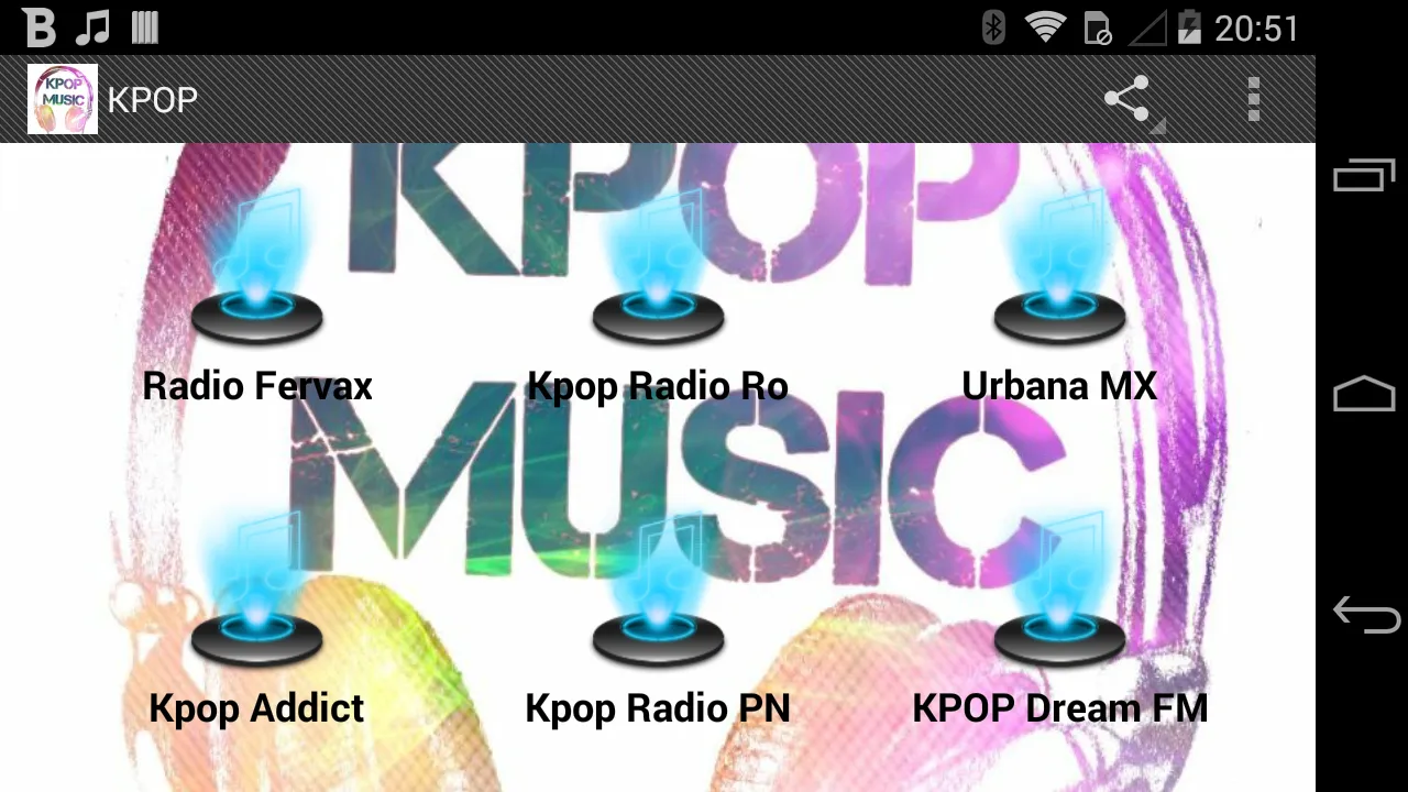 KPOP RADIO | Indus Appstore | Screenshot