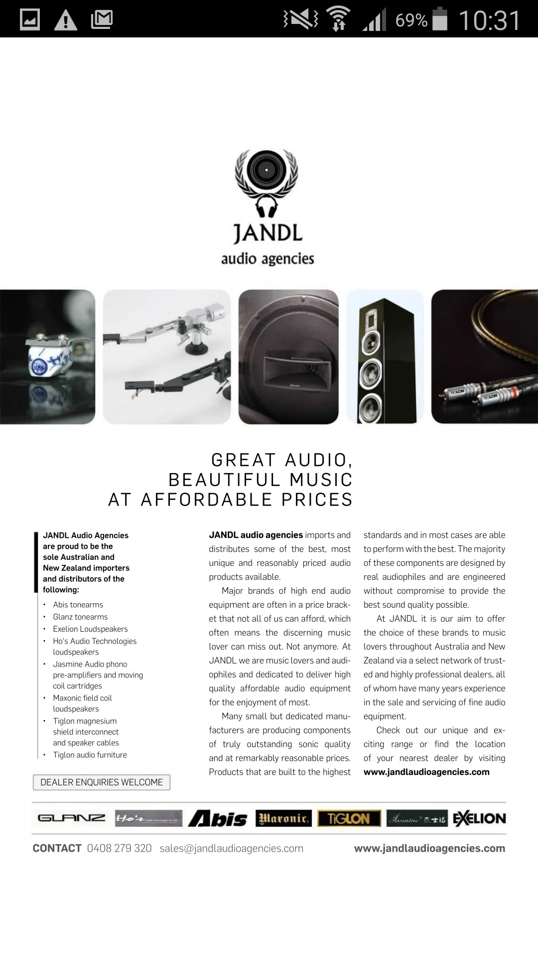 Australian Hifi | Indus Appstore | Screenshot