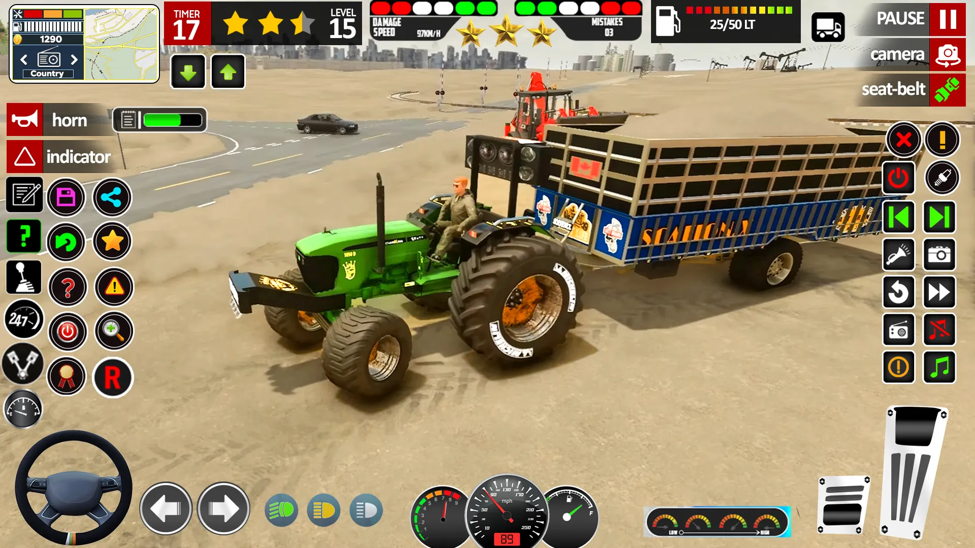 Indian Tractor Games Simulator | Indus Appstore | Screenshot