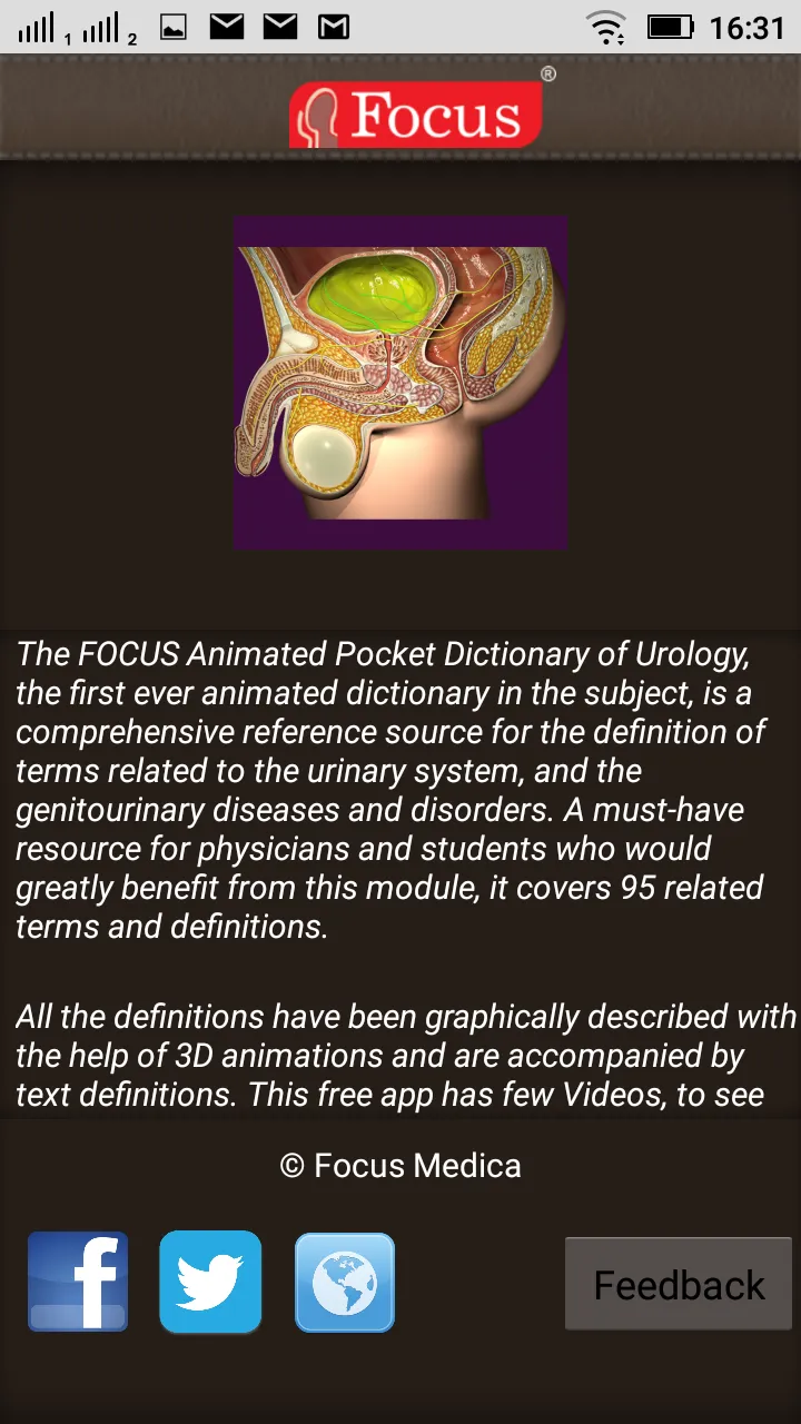 Urology - Medical Dictionary | Indus Appstore | Screenshot