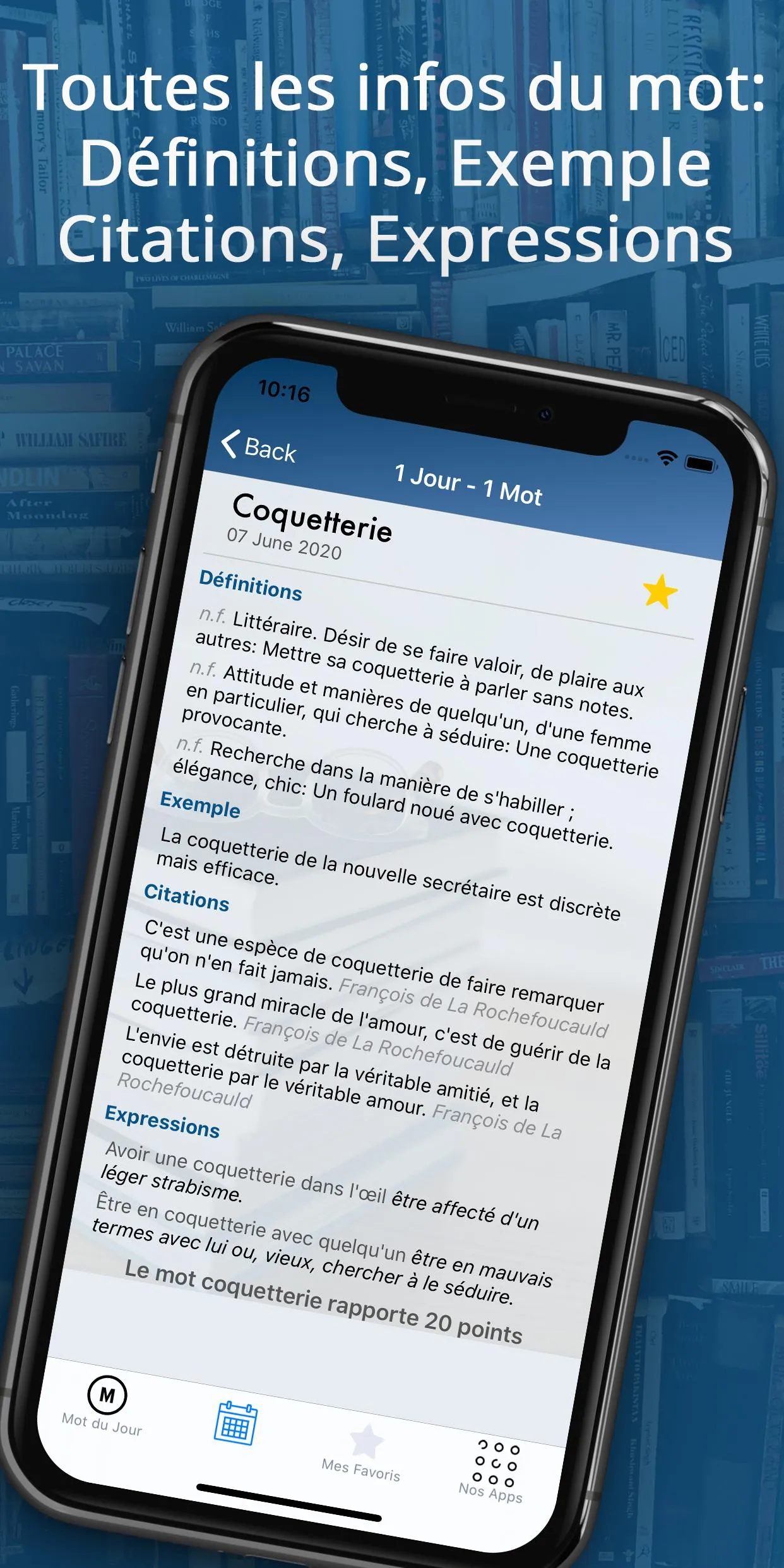 1 Jour - 1 Mot : Dictionnaire | Indus Appstore | Screenshot