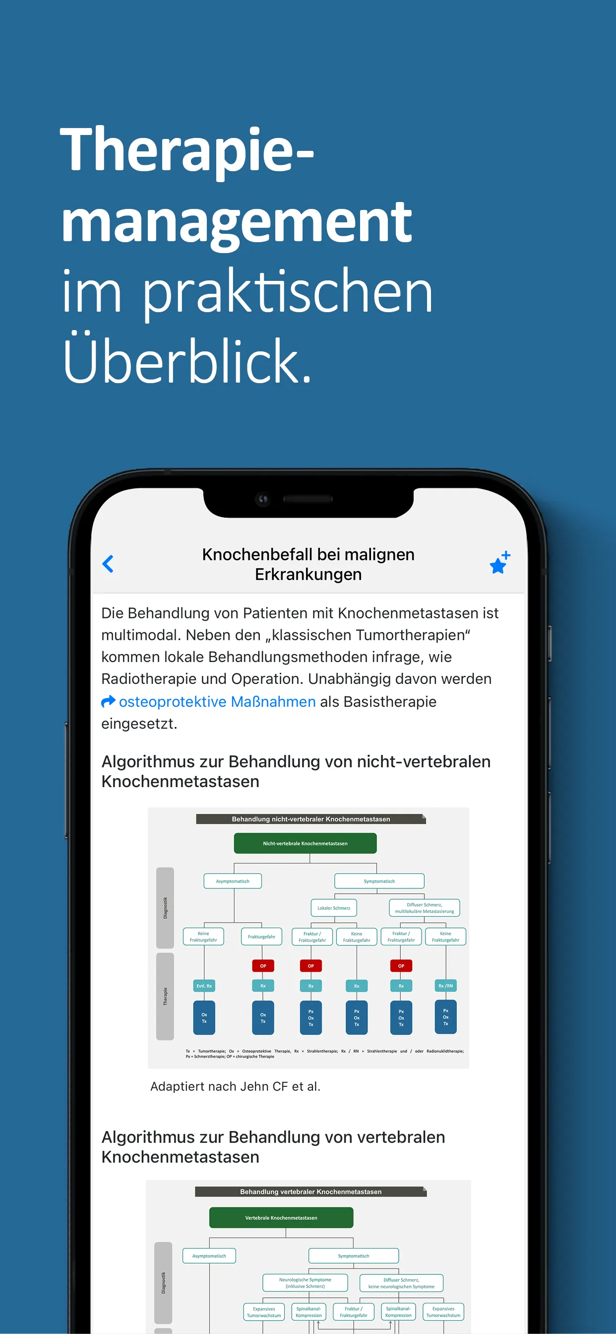 Supportivtherapie onkowissen | Indus Appstore | Screenshot