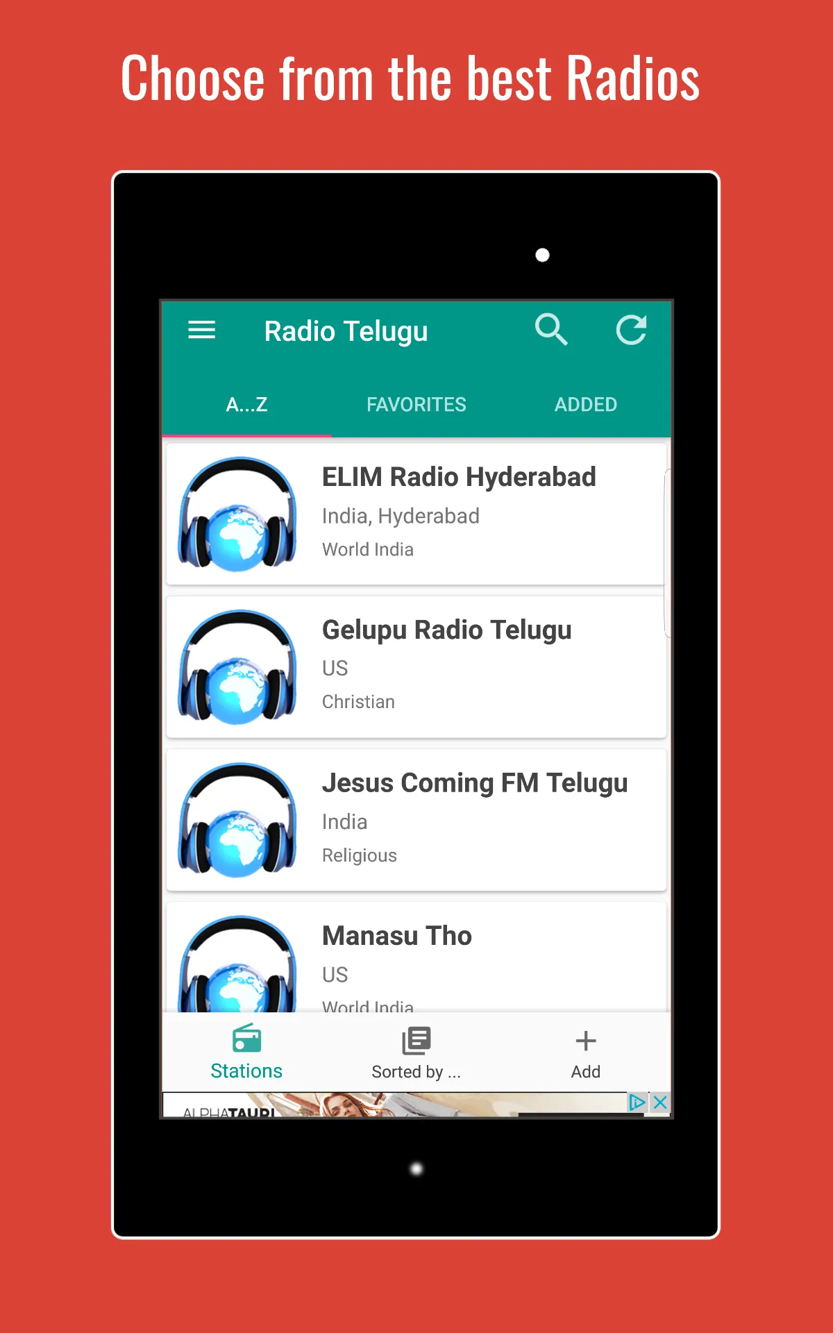 Radio Telugu | Indus Appstore | Screenshot