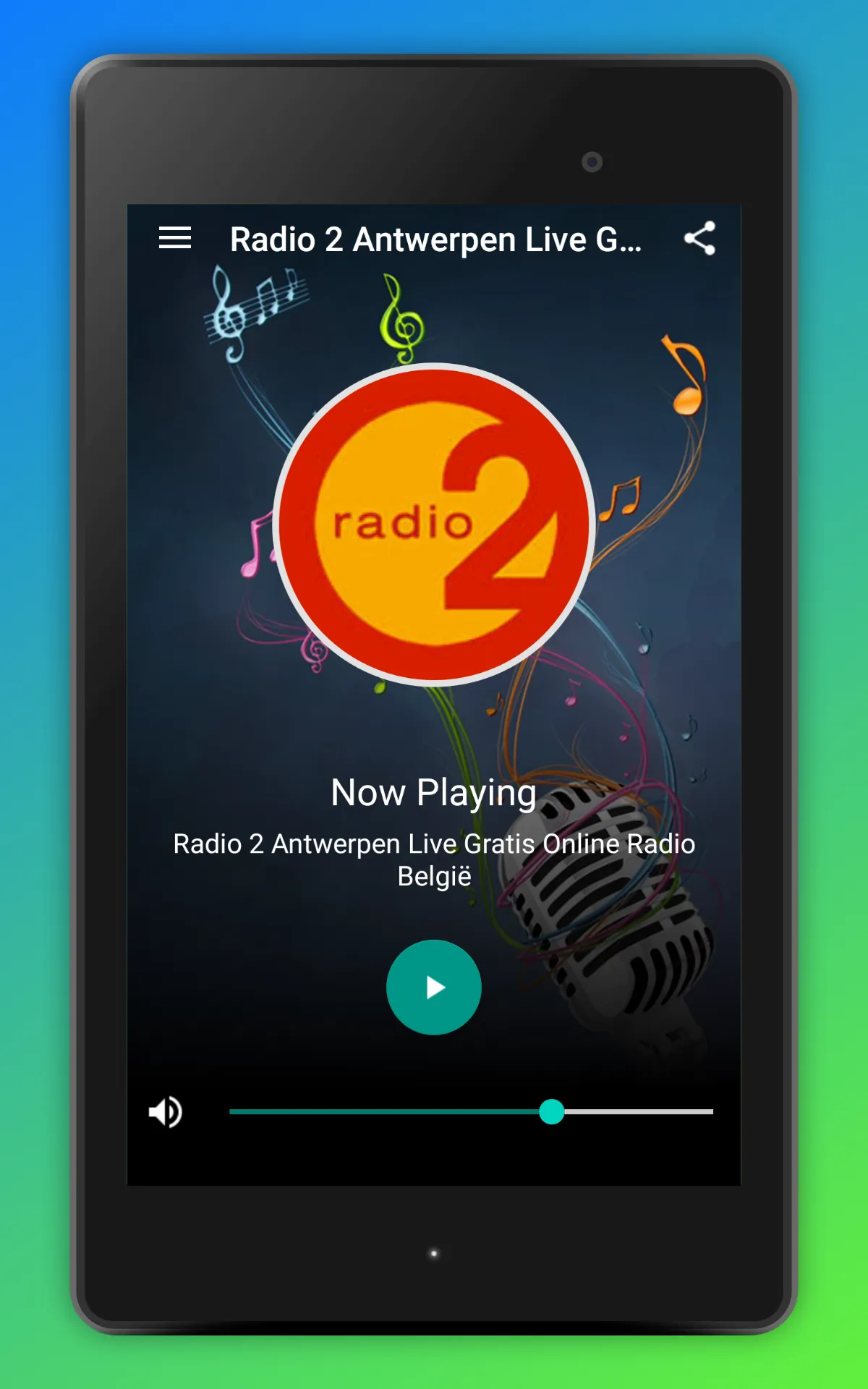 Radio 2 Antwerpen App België | Indus Appstore | Screenshot