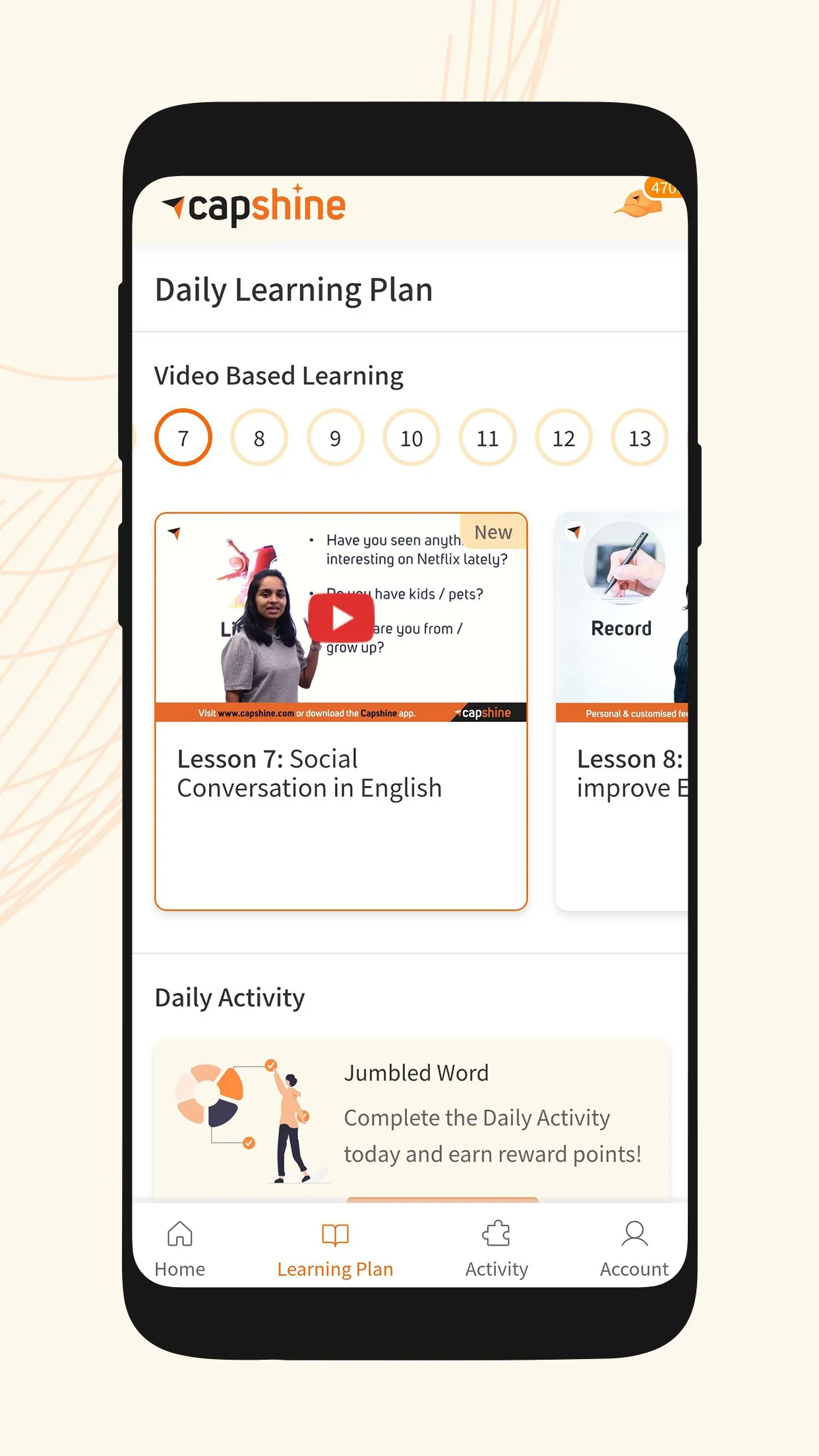 Capshine Live English Learning | Indus Appstore | Screenshot