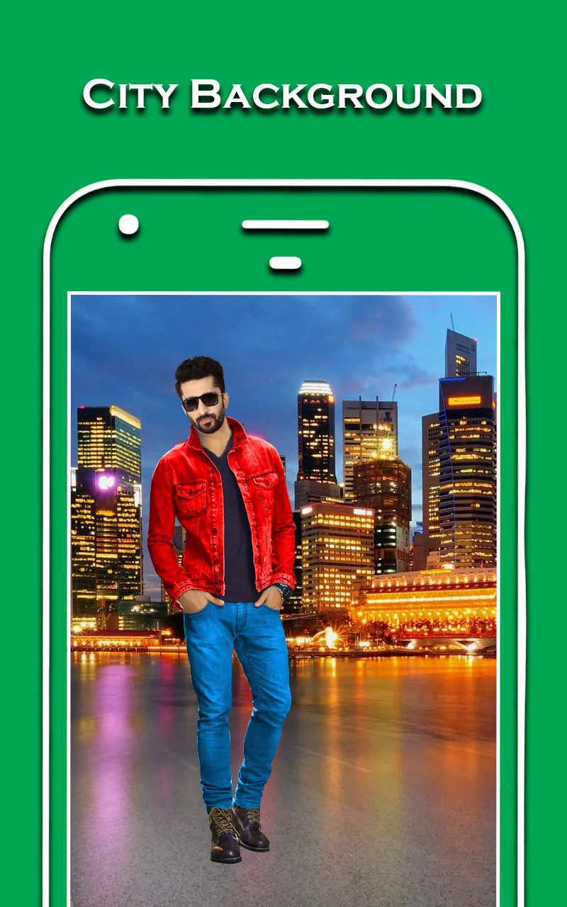 City photo editor: photo frame | Indus Appstore | Screenshot