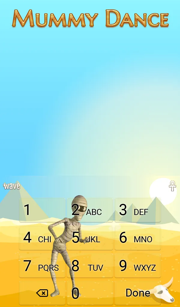 Mummy Dance Keyboard Theme HD | Indus Appstore | Screenshot