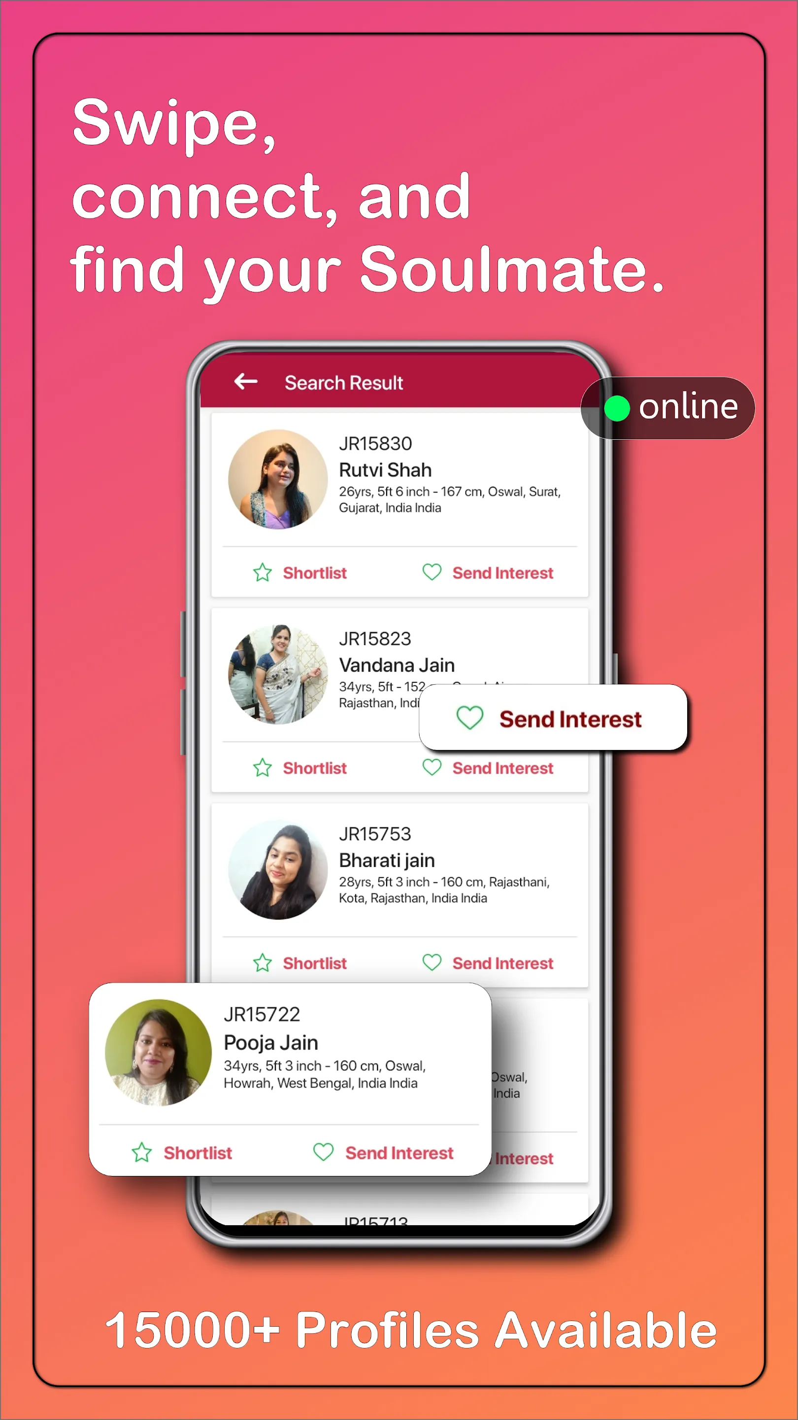 Jainam Rishtey Matrimony App | Indus Appstore | Screenshot