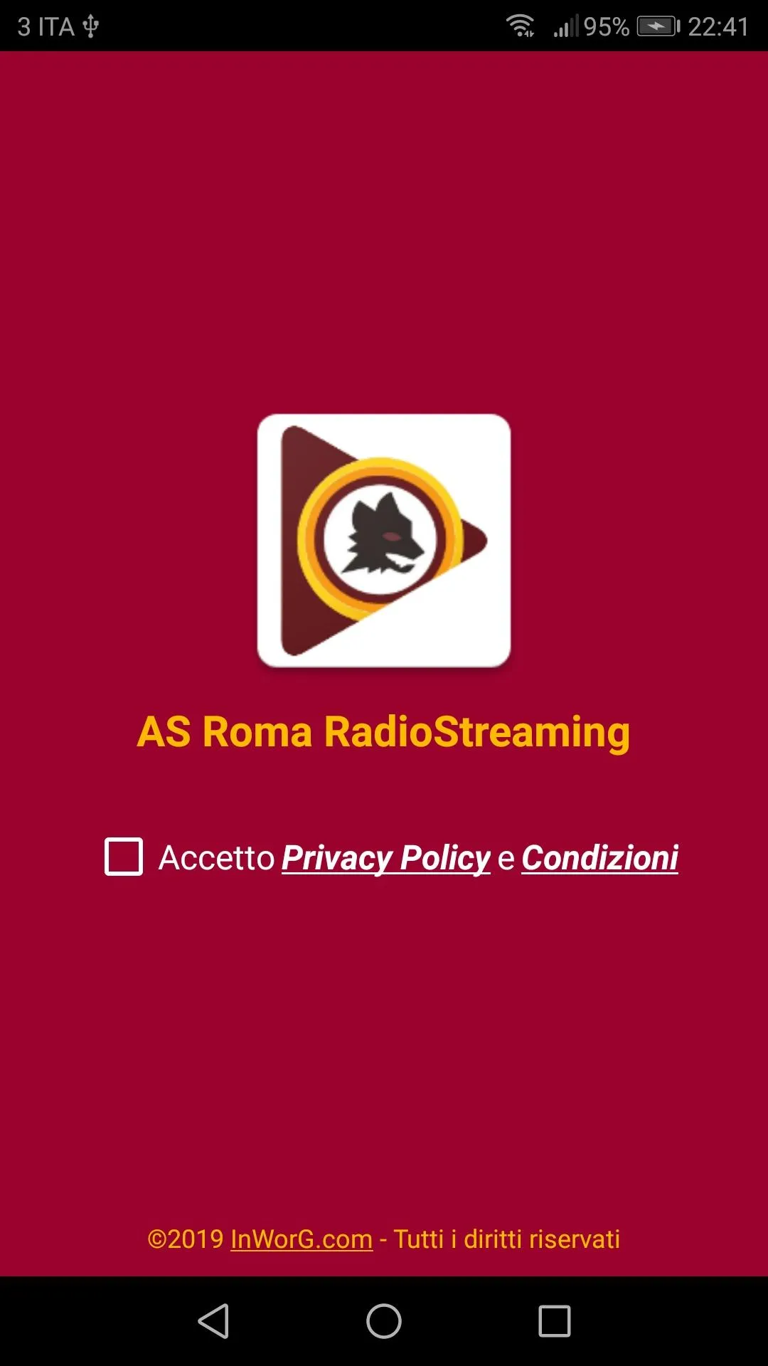 AS Roma RadioStreaming | Indus Appstore | Screenshot