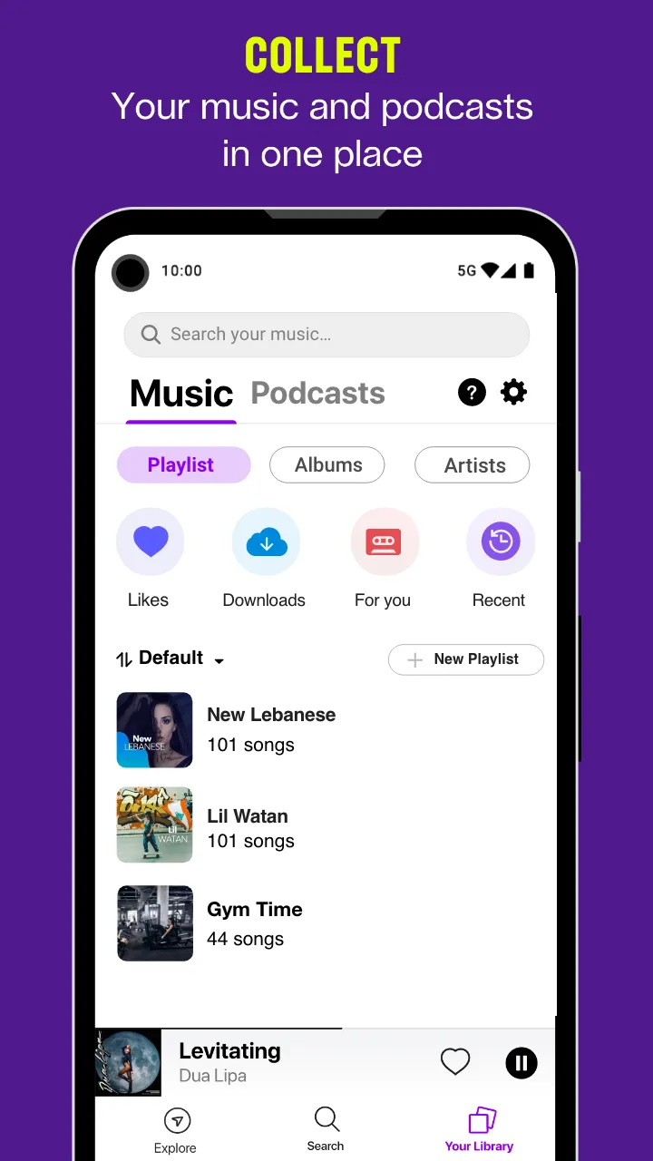 Anghami: Play music & Podcasts | Indus Appstore | Screenshot