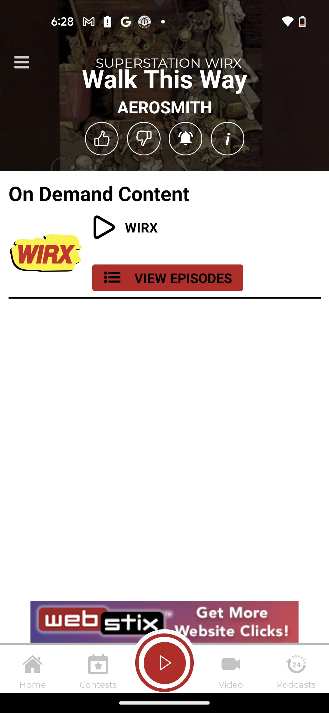 WIRX FM | Indus Appstore | Screenshot