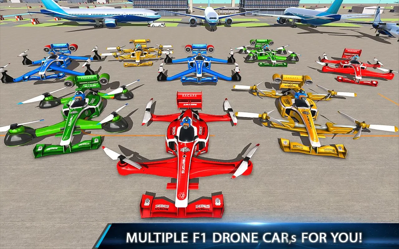 Flying Formula Car Racing Game | Indus Appstore | Screenshot