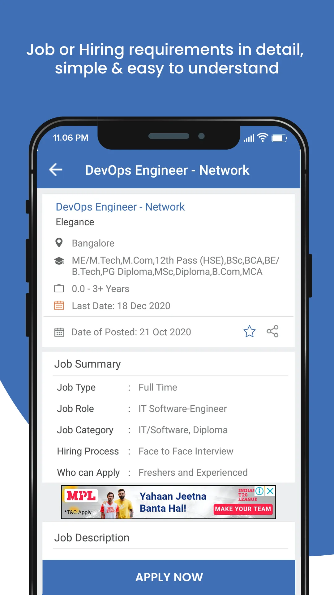 Freshersworld Jobs | Indus Appstore | Screenshot