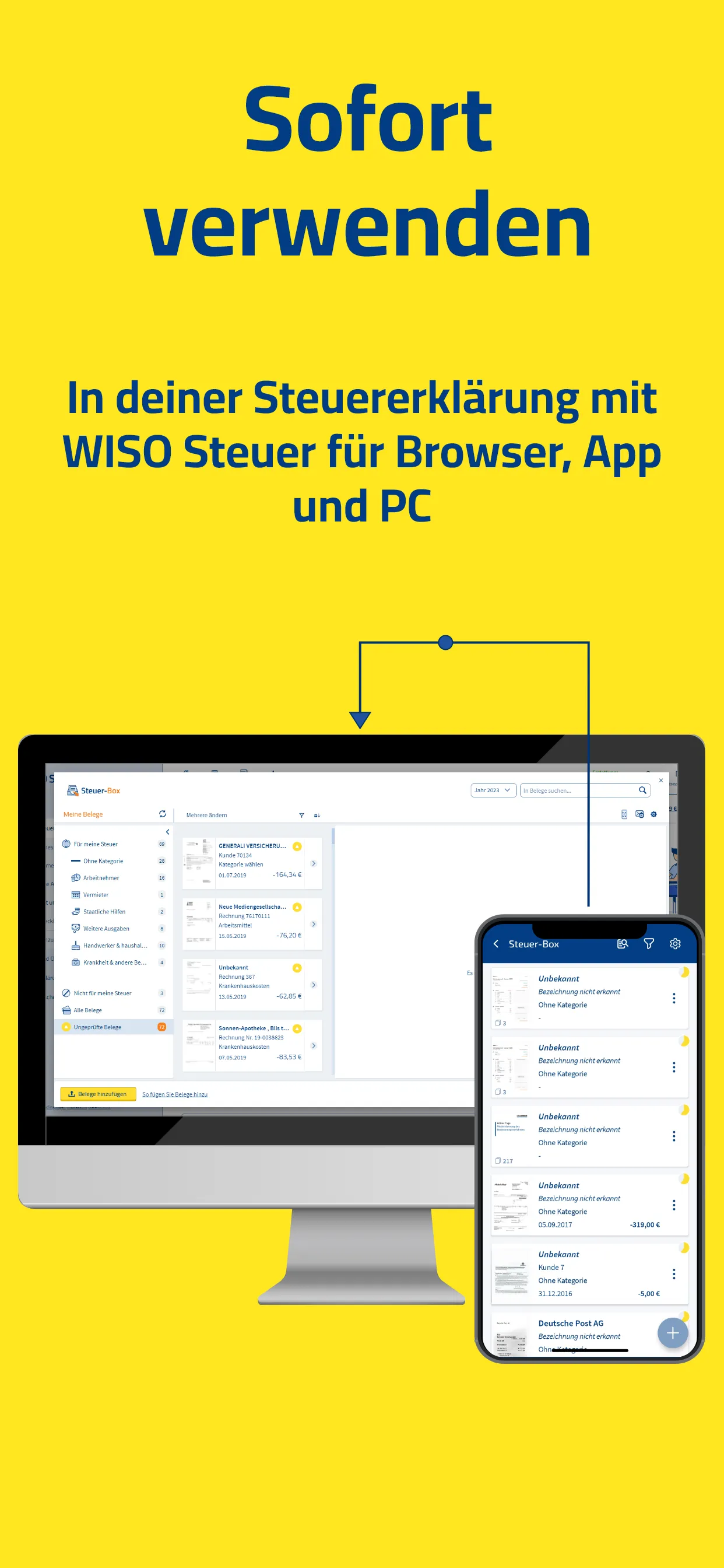 WISO Steuer-Scan | Indus Appstore | Screenshot