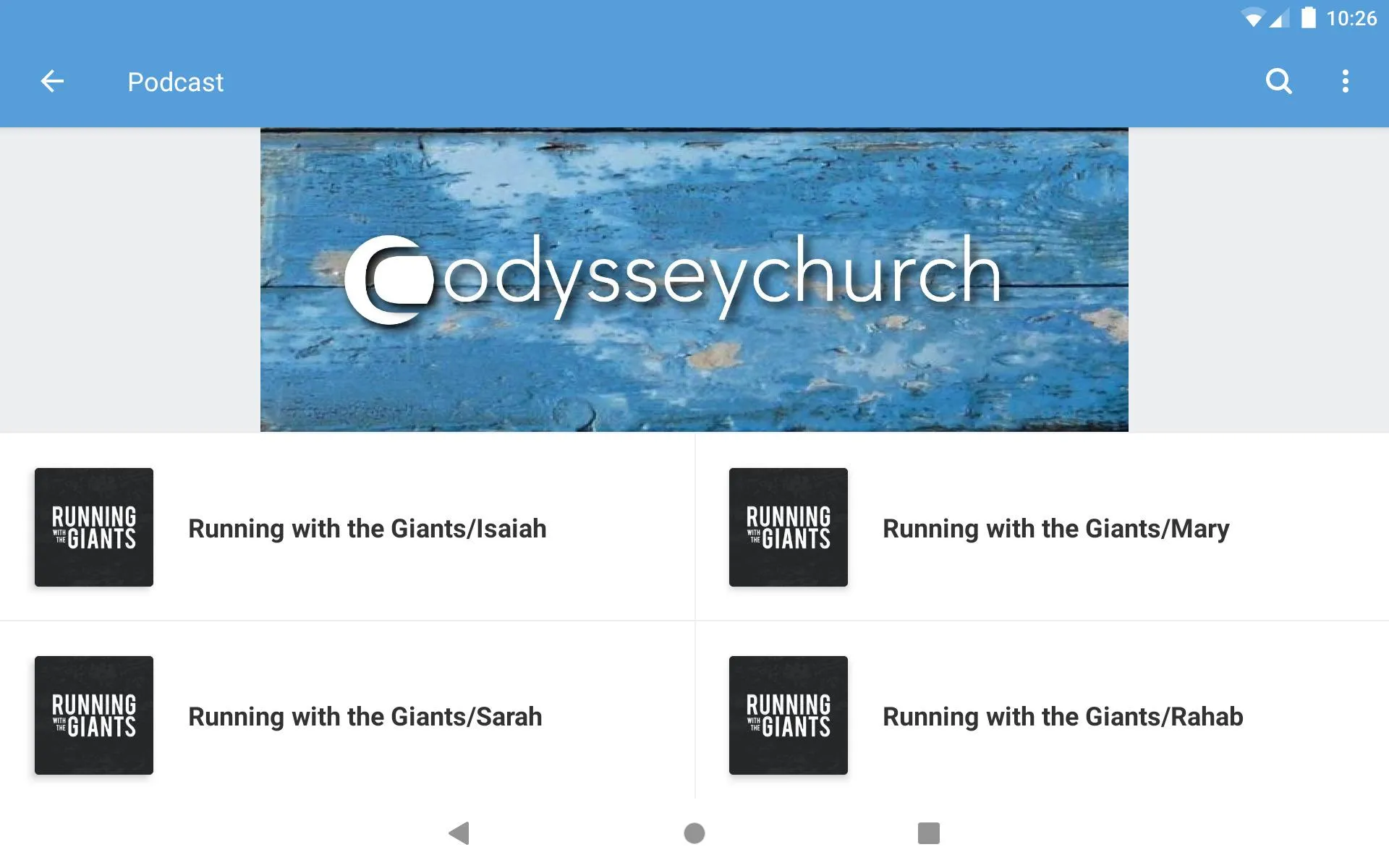 Odyssey Church | Indus Appstore | Screenshot