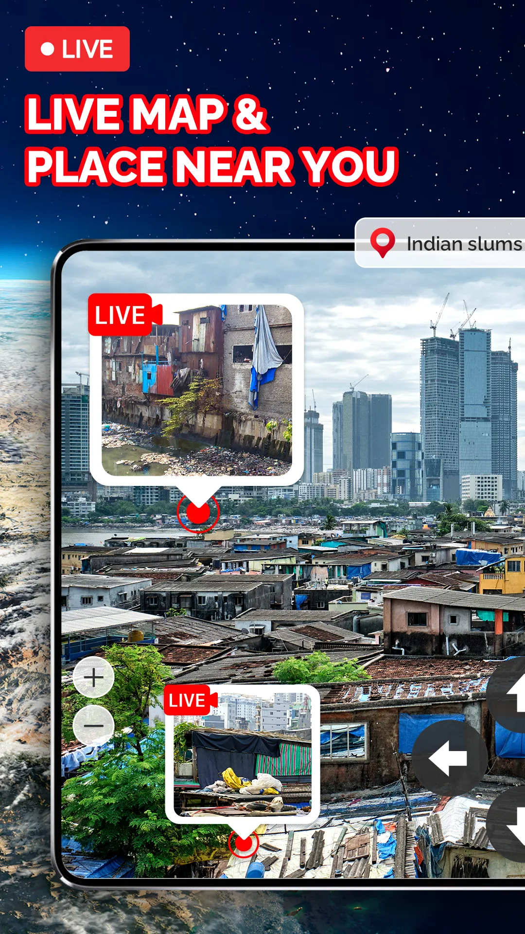 Live Earth Map: Street View 3D | Indus Appstore | Screenshot