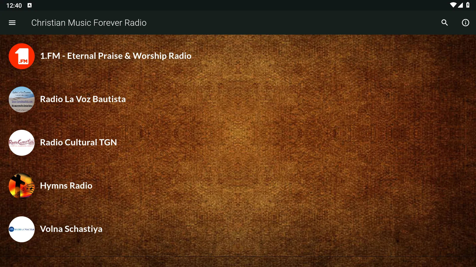 Christian Music Radio | Indus Appstore | Screenshot