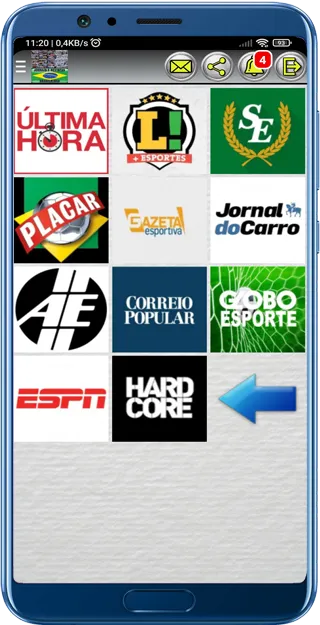 Jornais e Revistas do Brasil | Indus Appstore | Screenshot