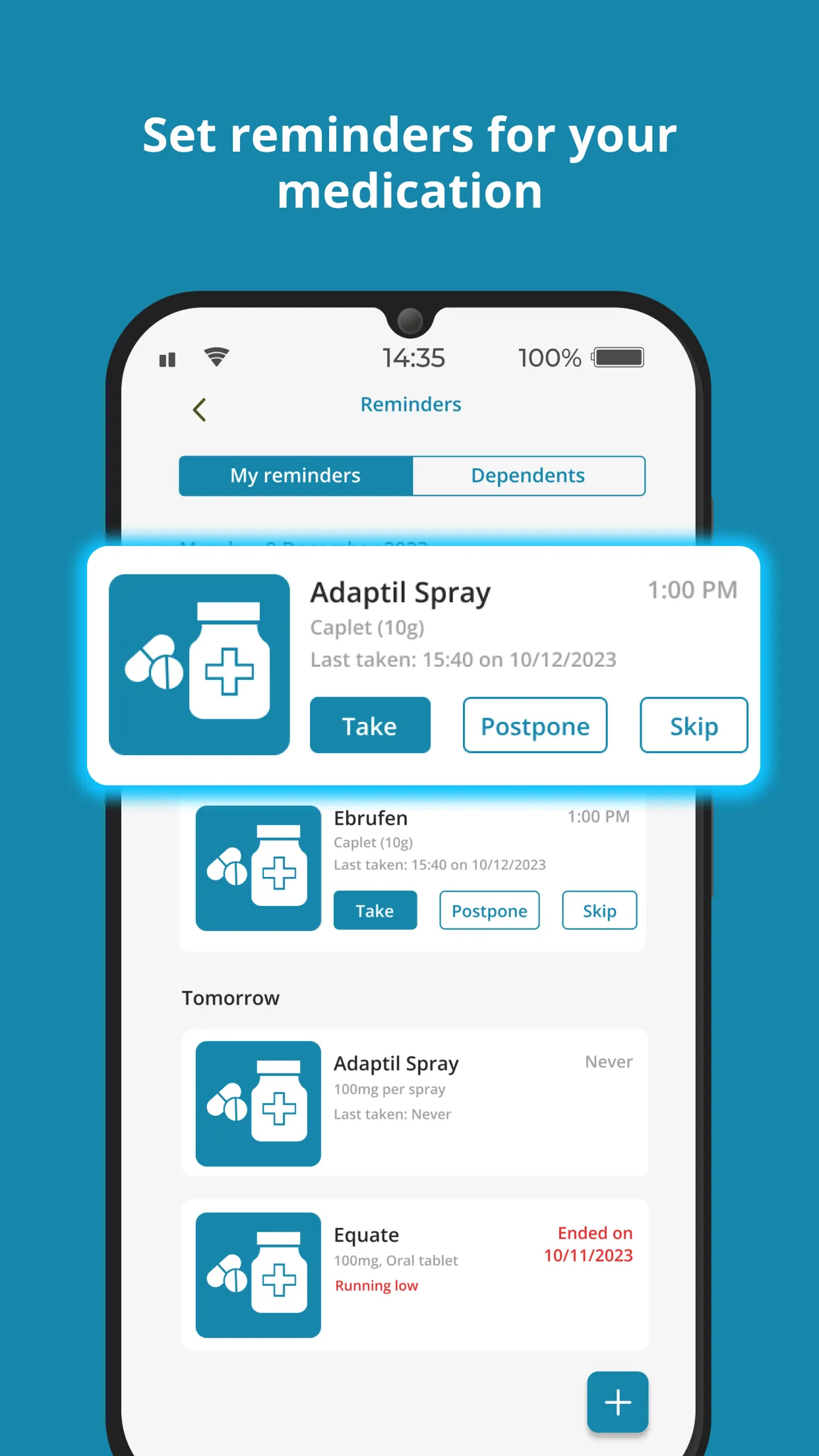 Dosecast - Pill Reminder App | Indus Appstore | Screenshot