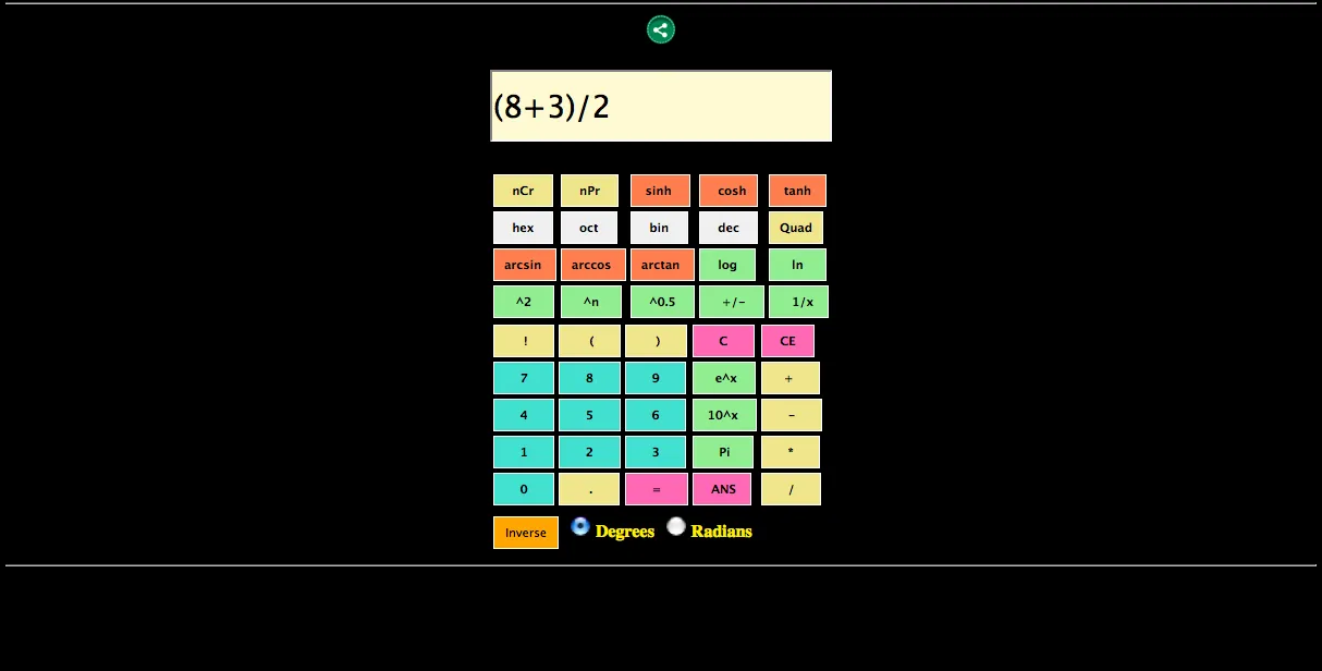 Simple Scientific Calculator | Indus Appstore | Screenshot