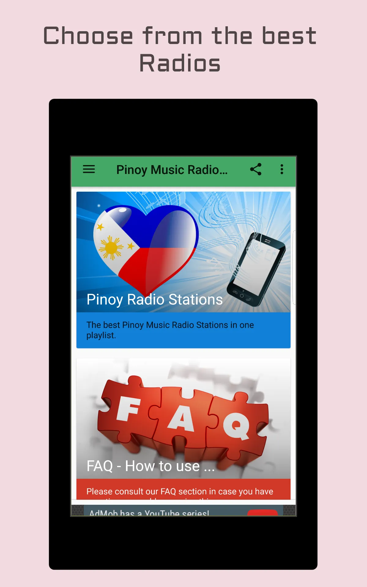 Pinoy Music Radio Stations | Indus Appstore | Screenshot