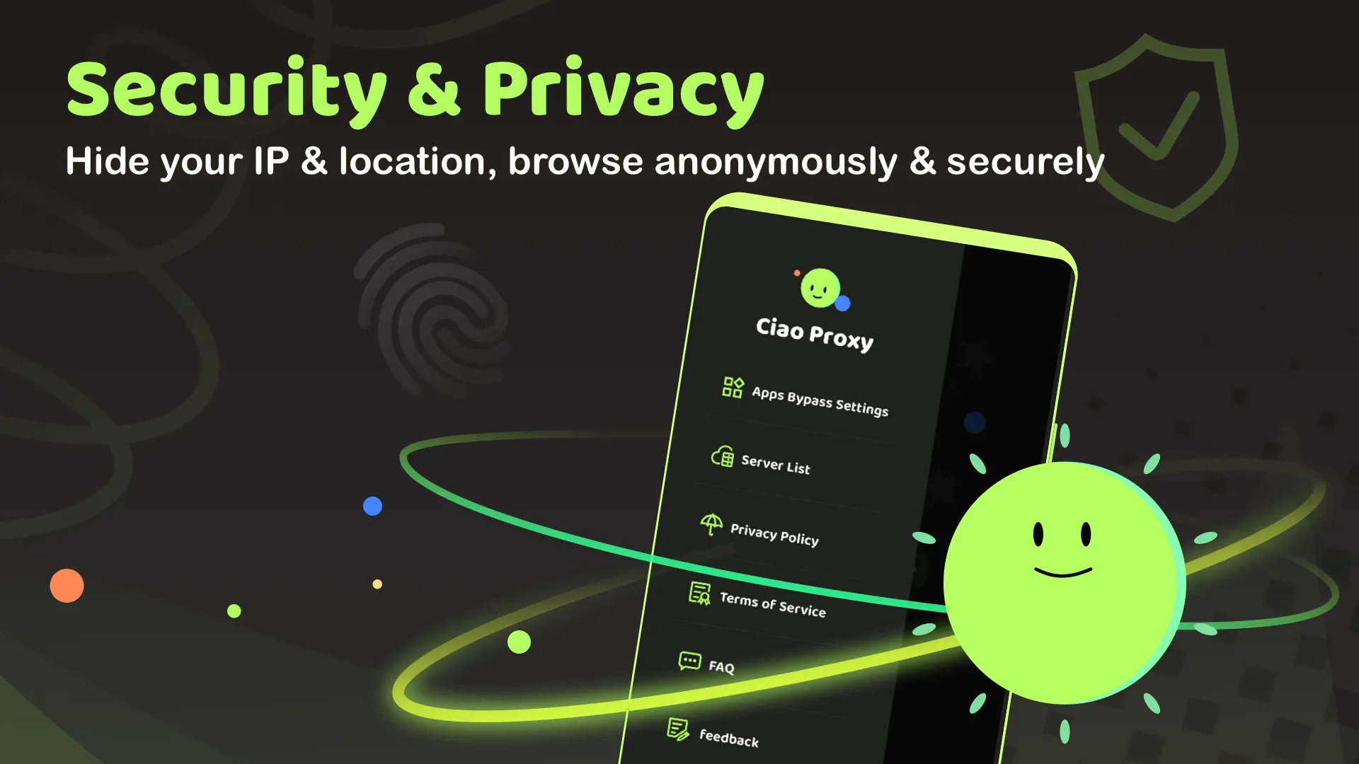 Ciao Proxy - Safer & Private | Indus Appstore | Screenshot