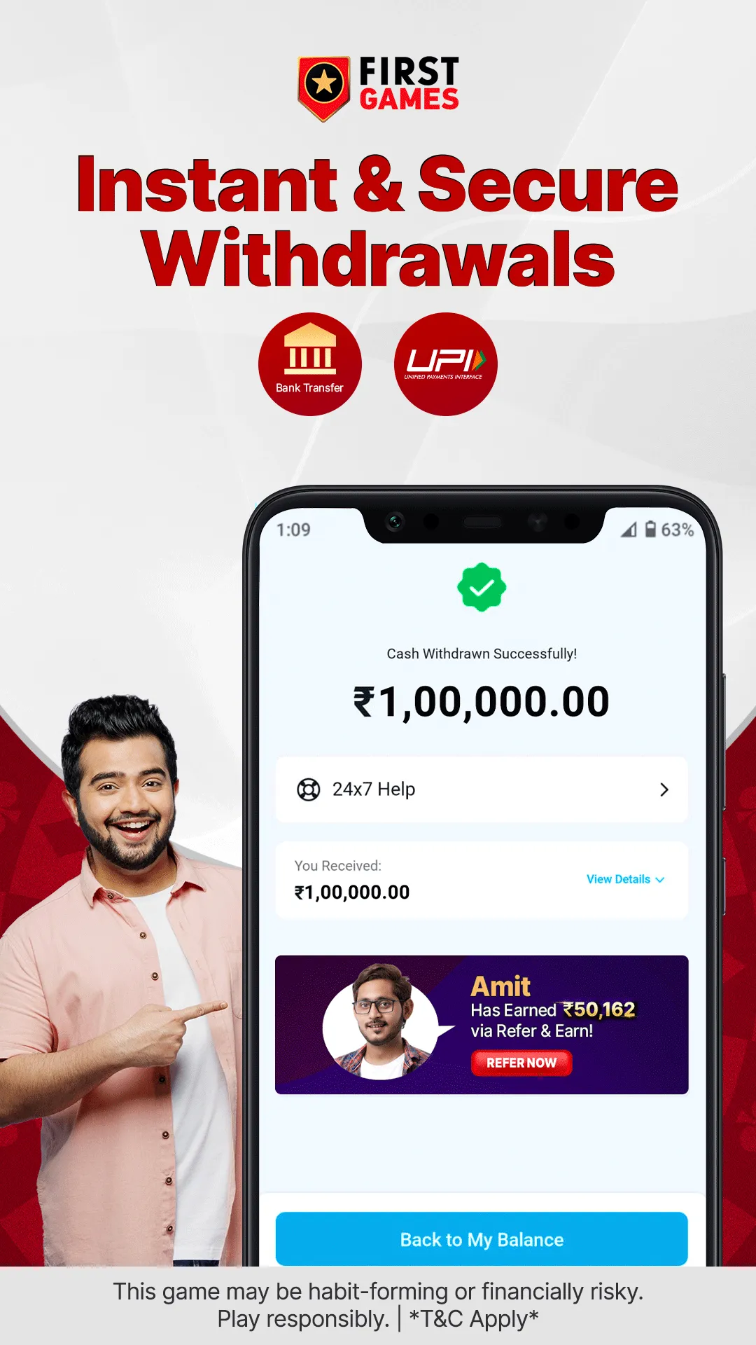 First Games : Rummy & Fantasy | Indus Appstore | Screenshot