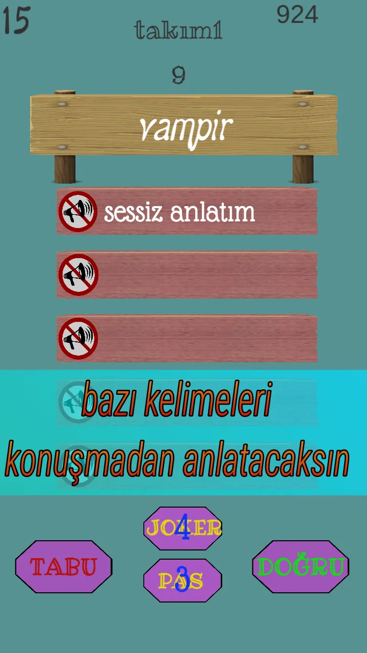 Yasak kelime sonsuz eğlence | Indus Appstore | Screenshot