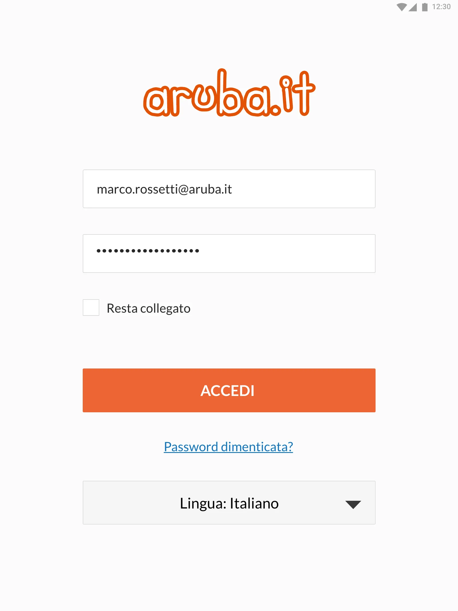 Webmail Aruba.it | Indus Appstore | Screenshot