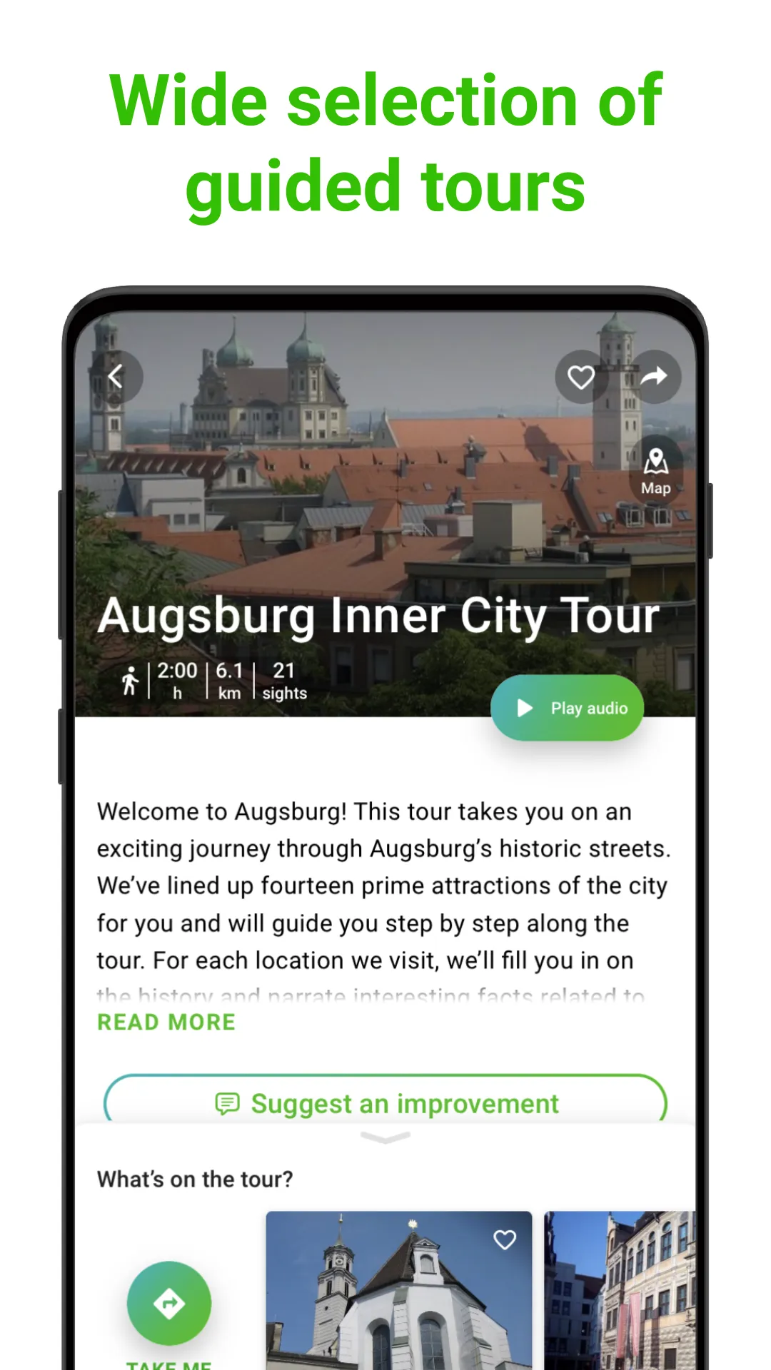 Augsburg Tour Guide:SmartGuide | Indus Appstore | Screenshot