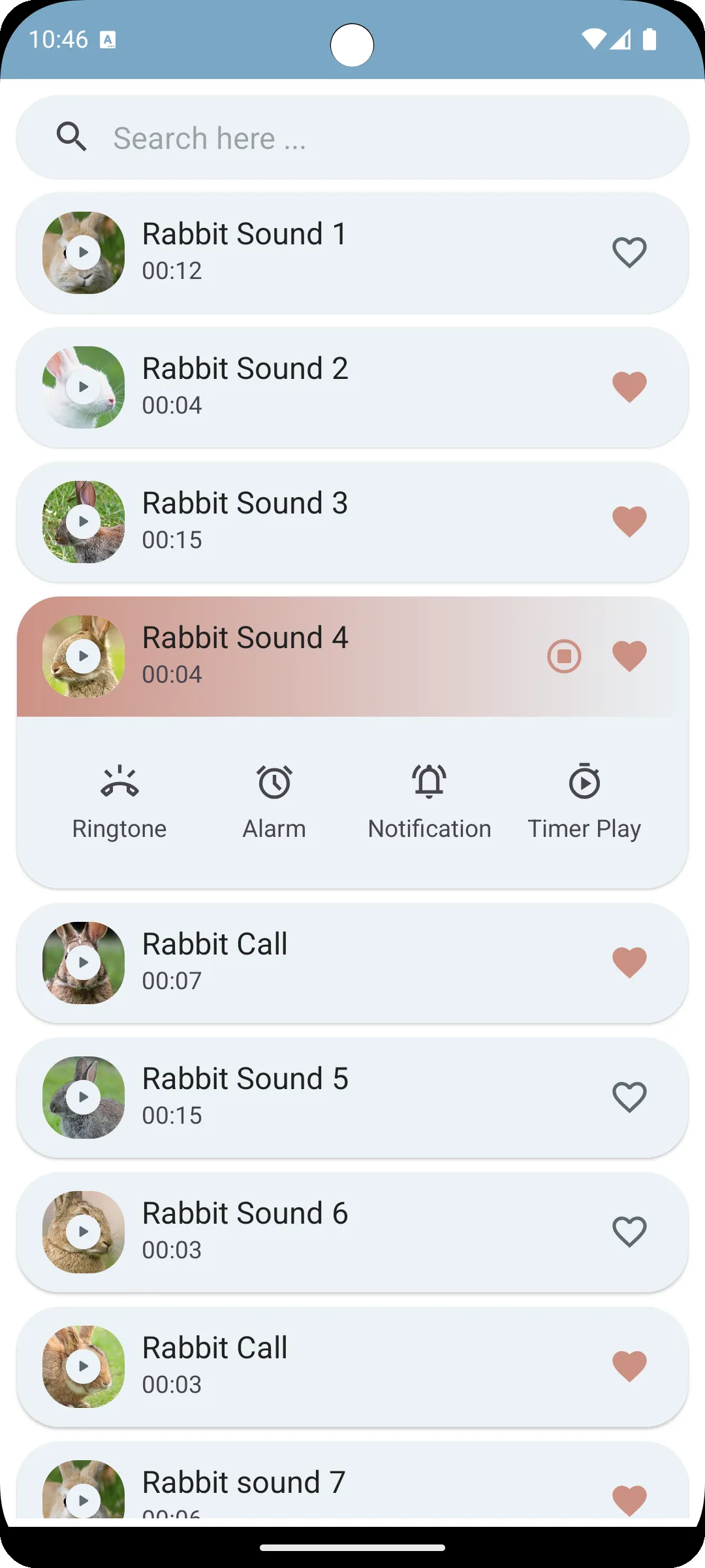 Rabbit Sounds | Indus Appstore | Screenshot