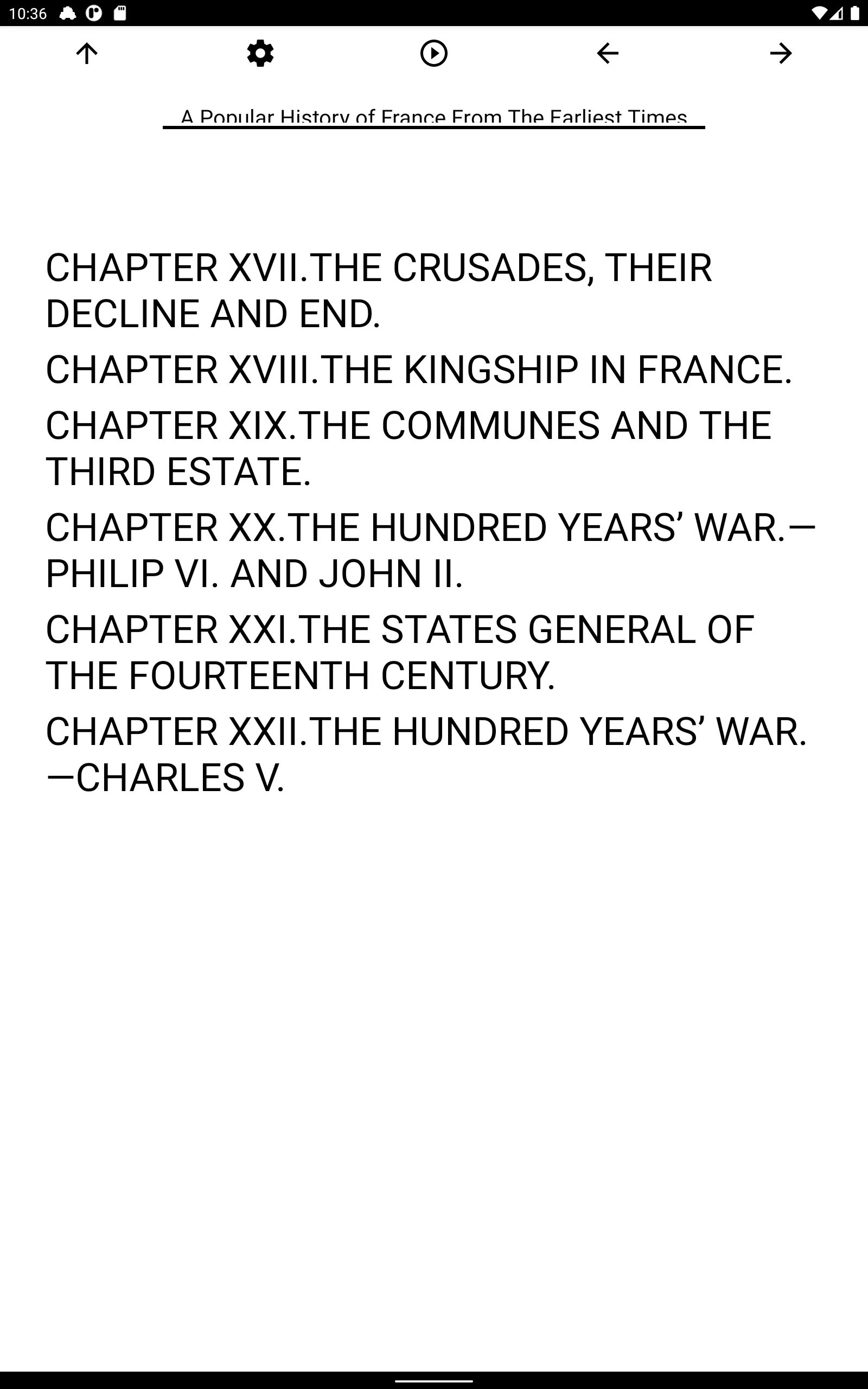 Book, A Popular History of Fra | Indus Appstore | Screenshot