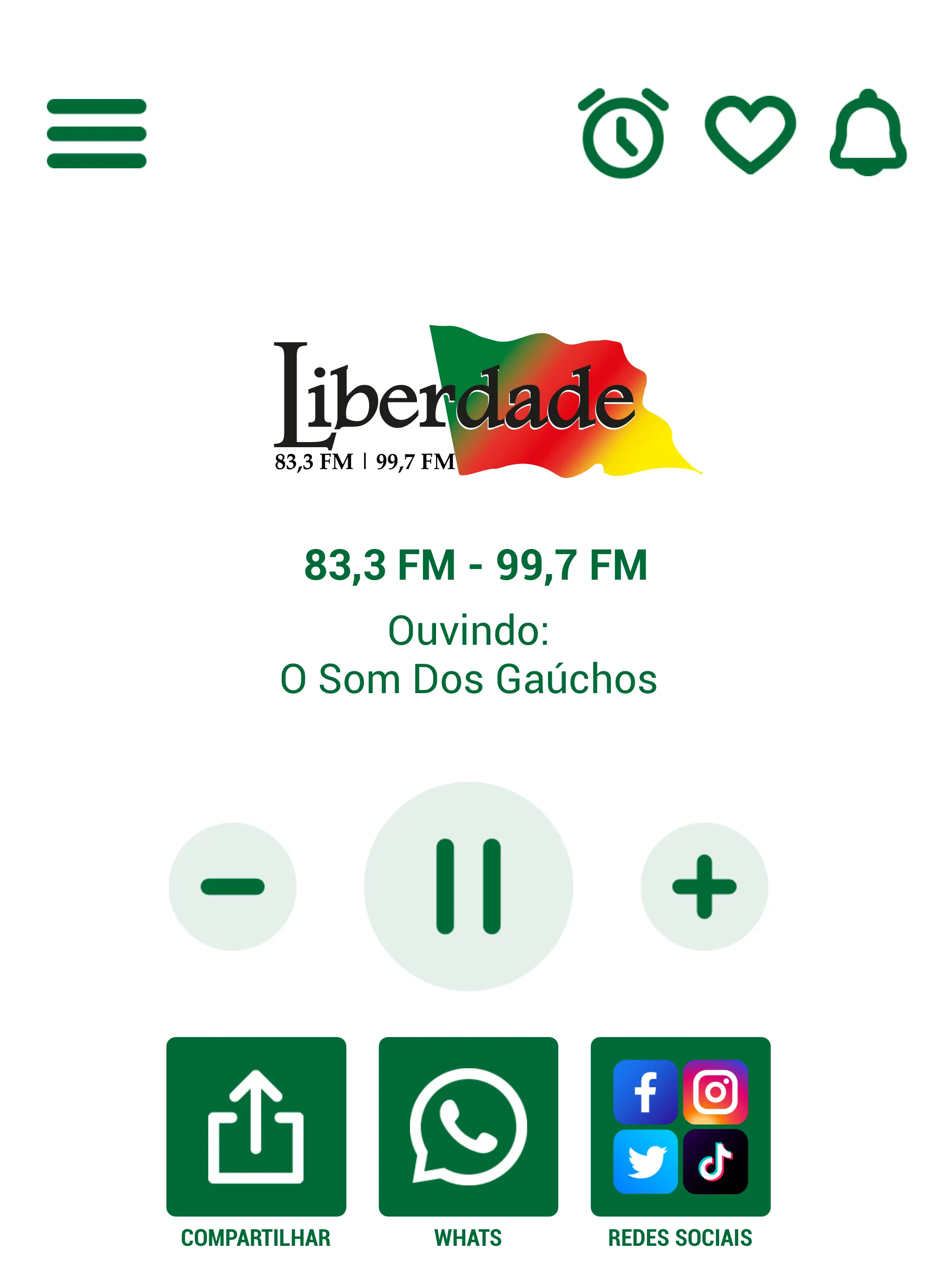 Rádio Liberdade - 82,5 FM | Indus Appstore | Screenshot