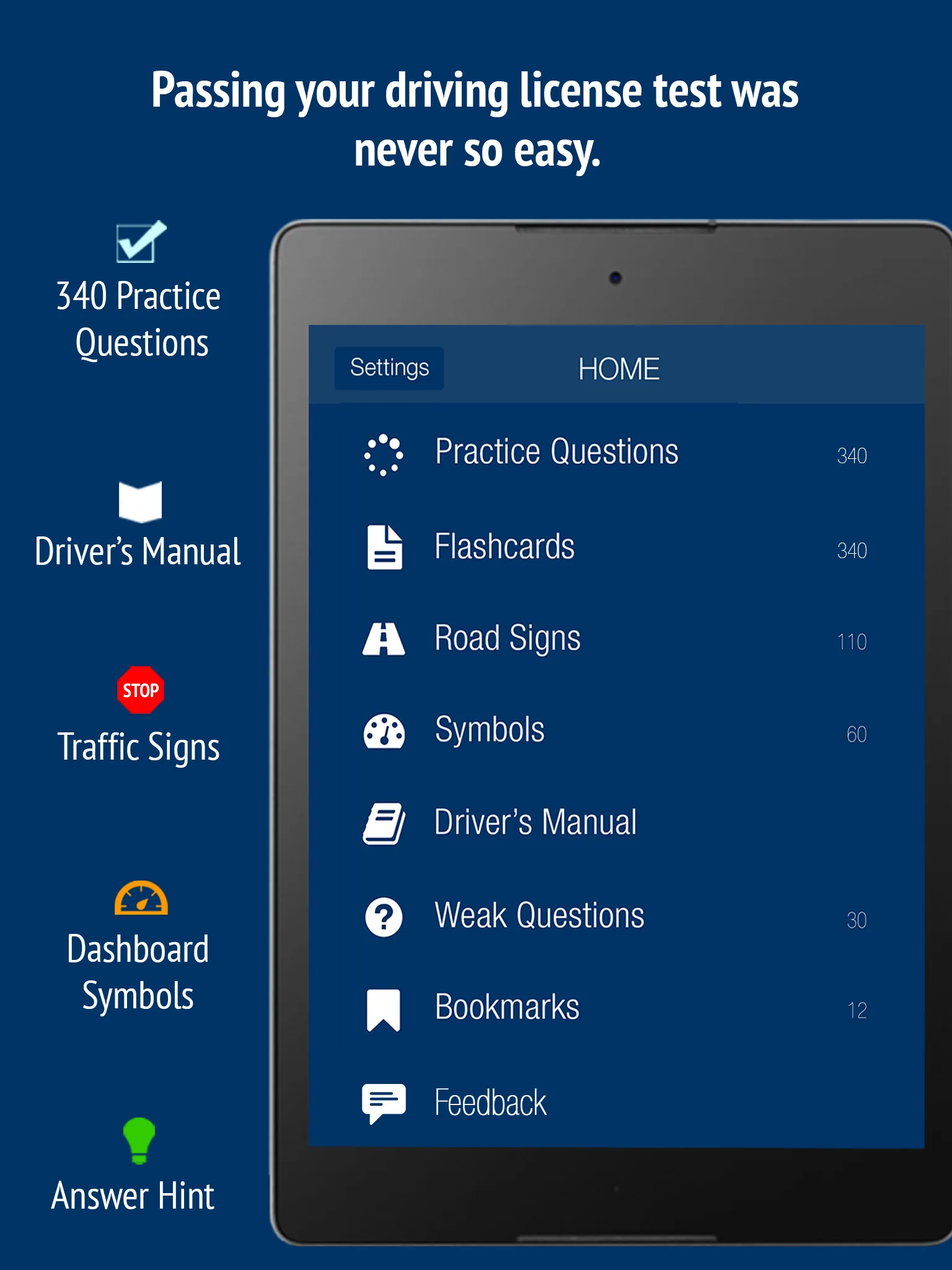 New Jersey DMV Permit Test Pre | Indus Appstore | Screenshot