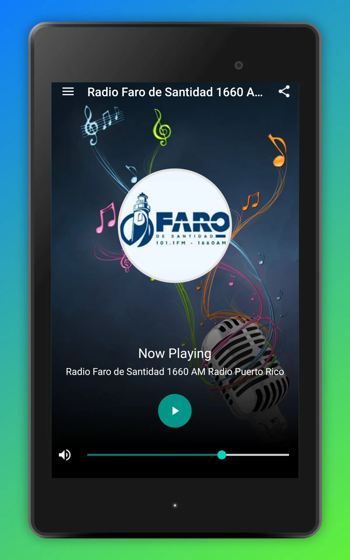 Radio Faro de Santidad 1660 AM | Indus Appstore | Screenshot