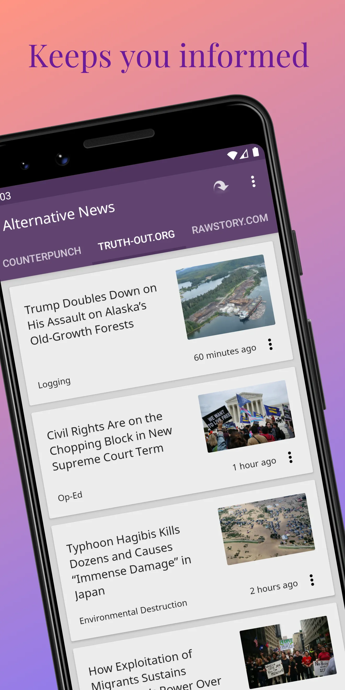 Alternative News - other news | Indus Appstore | Screenshot