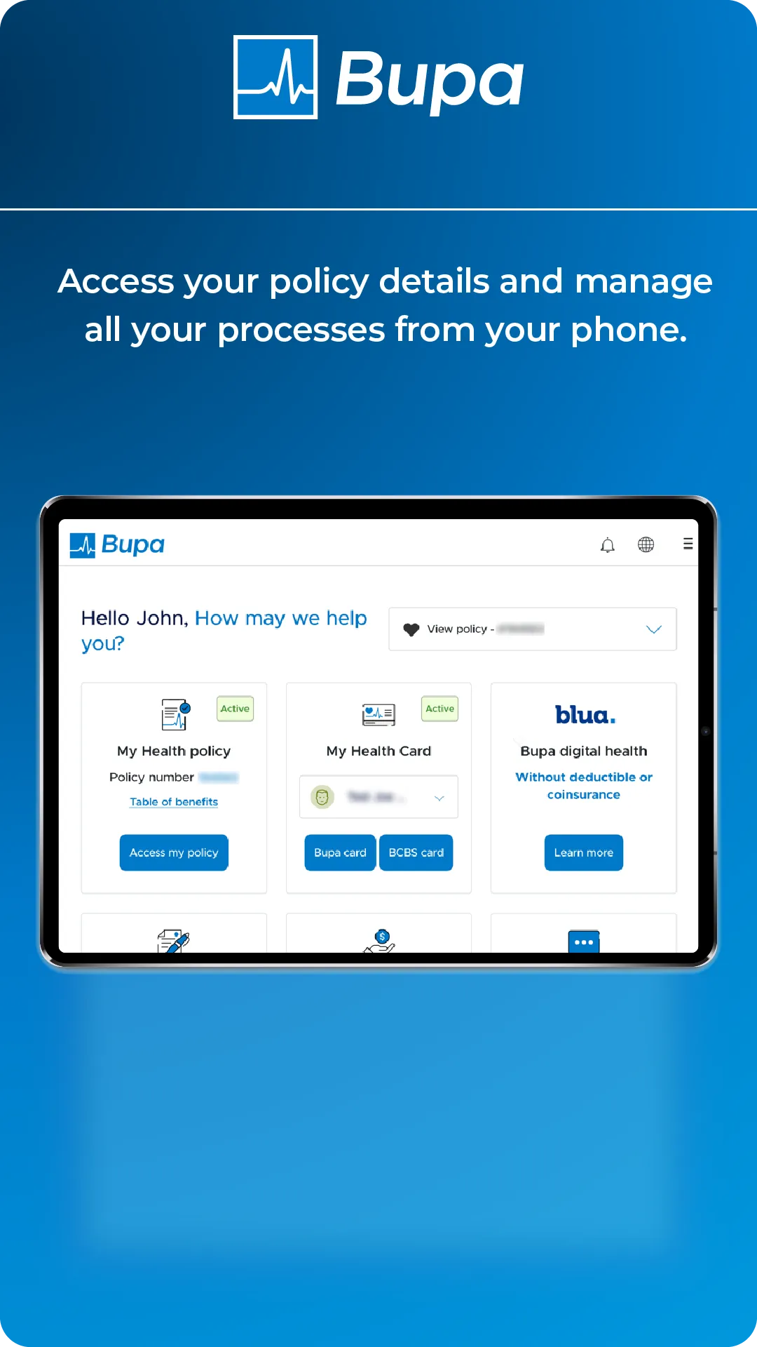 My Bupa Latin America | Indus Appstore | Screenshot