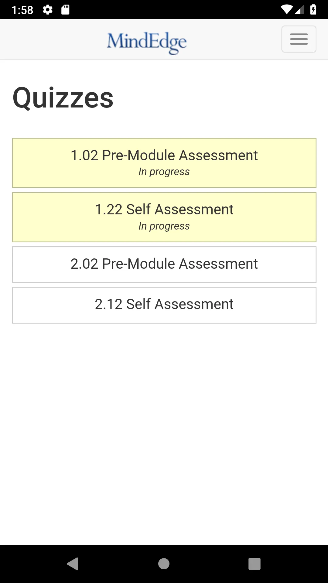 MindEdge | Indus Appstore | Screenshot