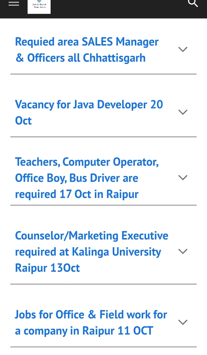 Jobs in Raipur Durg Bhilai | Indus Appstore | Screenshot