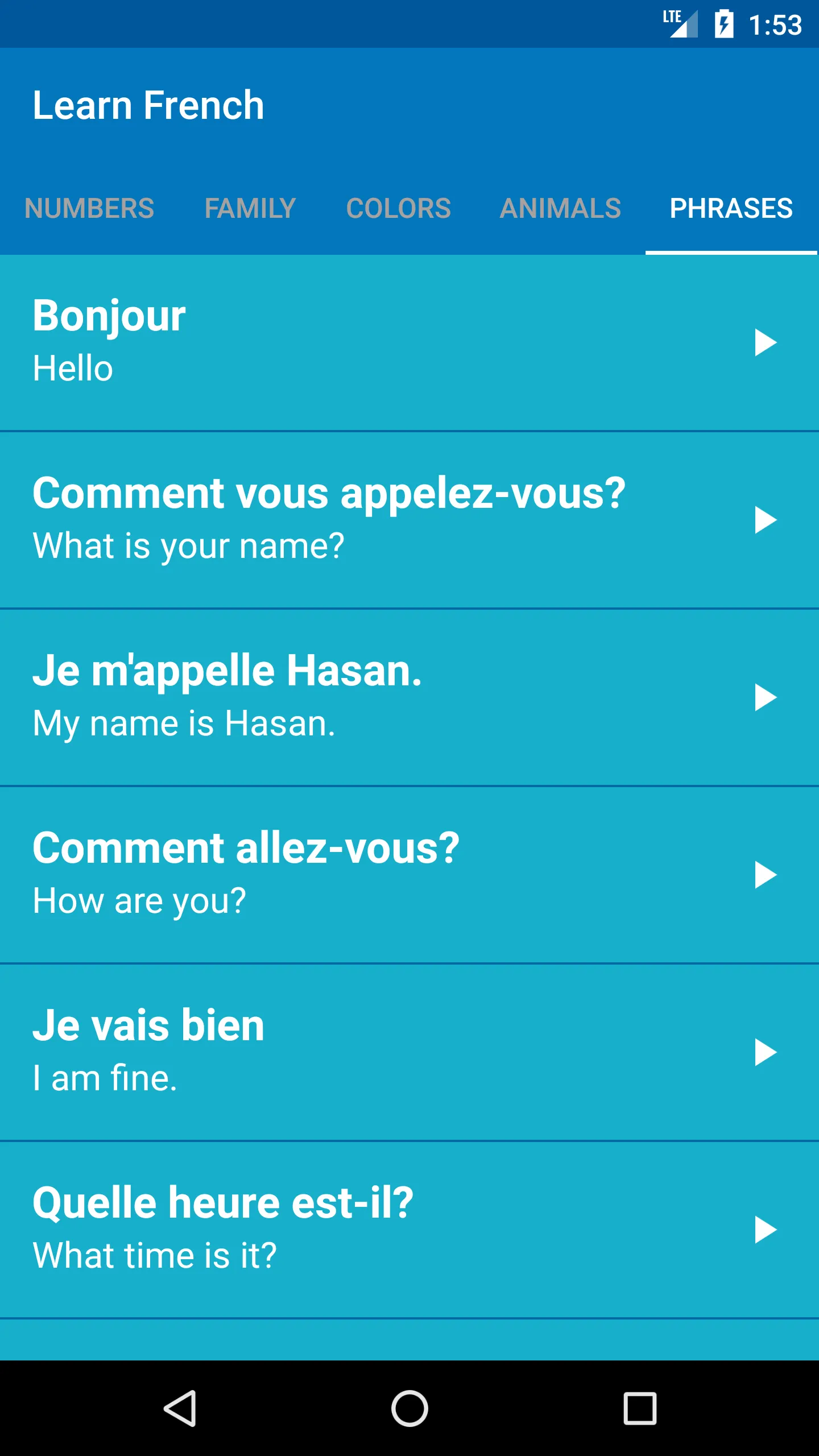 Learn French | Indus Appstore | Screenshot