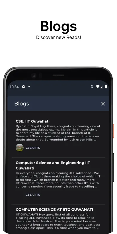 OneStop IITG | Indus Appstore | Screenshot