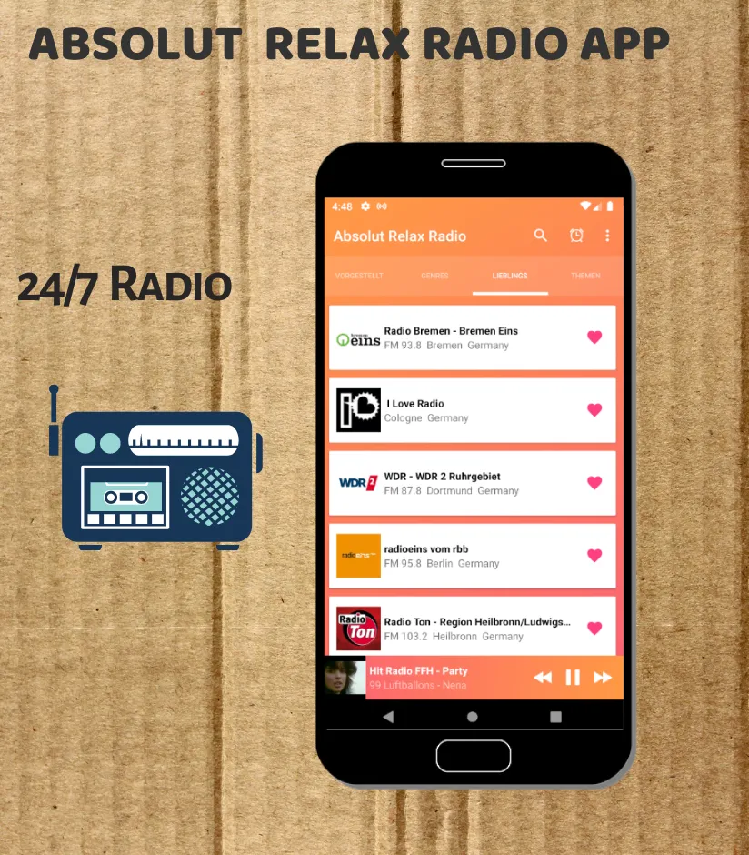 Absolut Relax Radio App | Indus Appstore | Screenshot