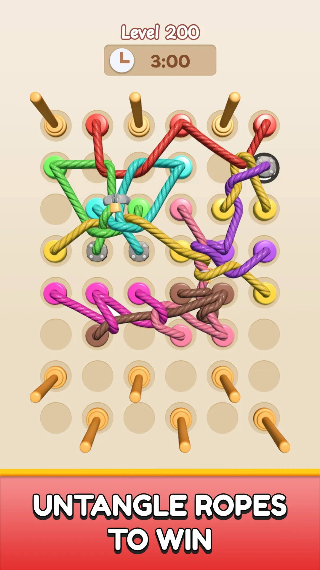 Tangle Rope 3D: Untwist Knots | Indus Appstore | Screenshot